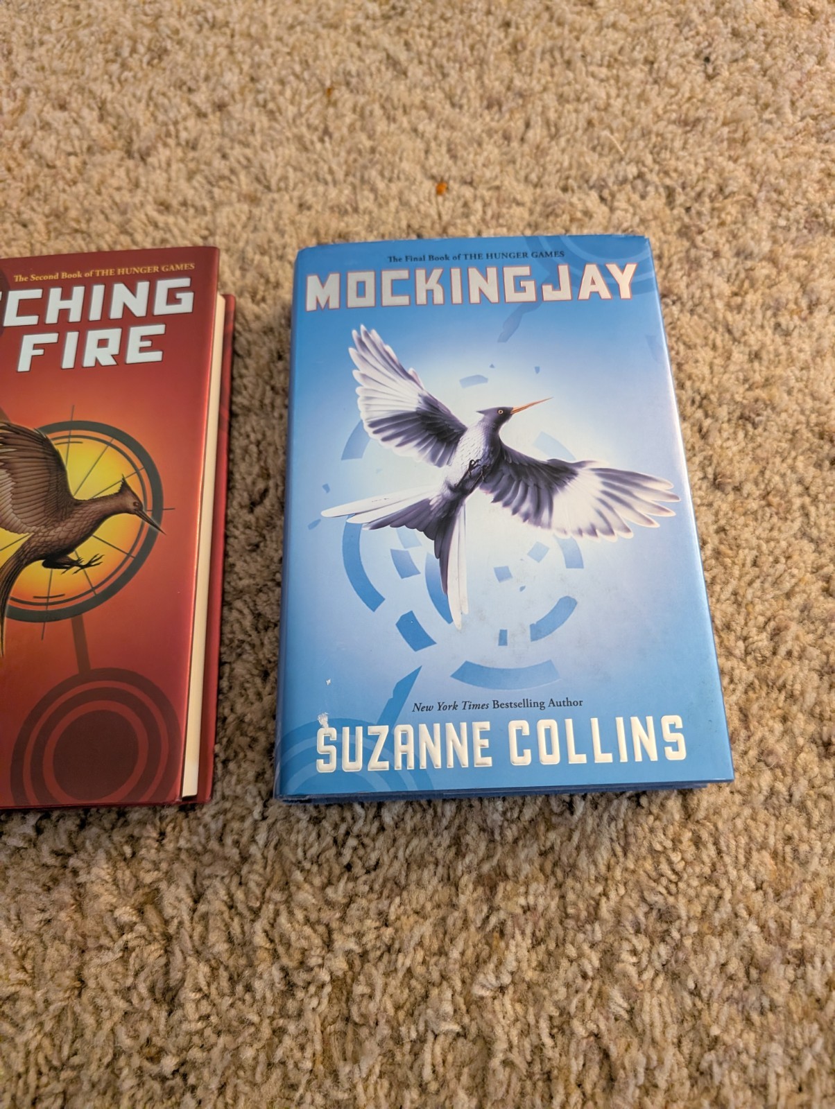 The Hunger Games Trilogy 1st Edition Hardcover Suzanne Collins HC/DJ