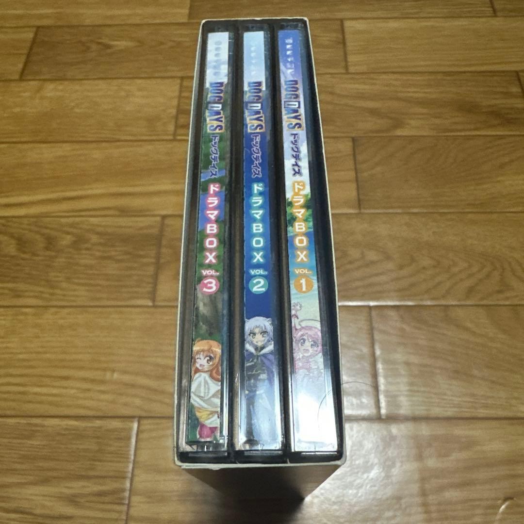 DOGDAYS Drama CD Vol.1-3 3-disc Set with Sleeve Booklet and Band