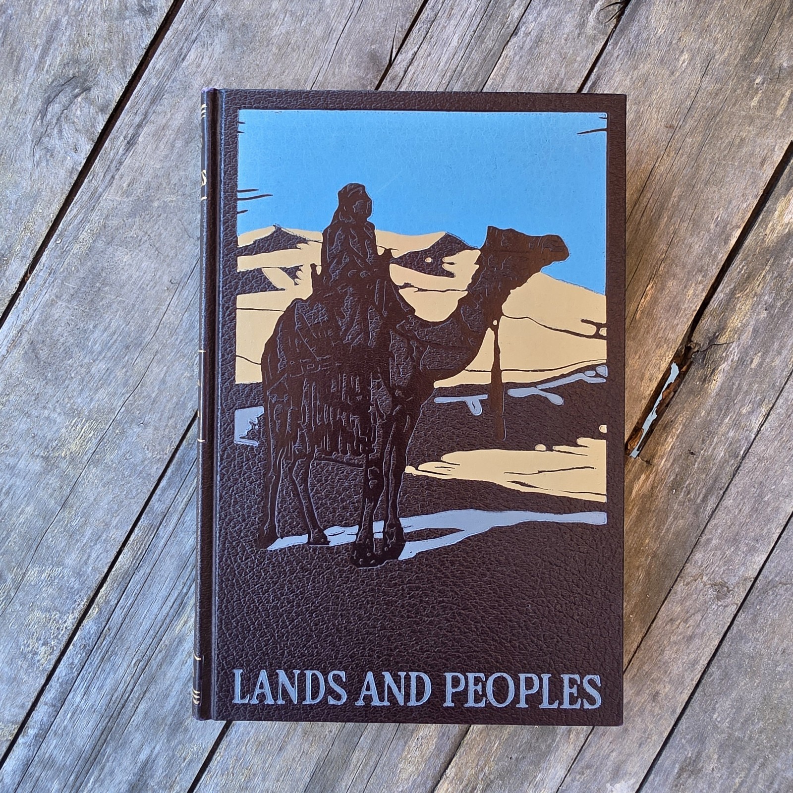 Lands and Peoples Vol. V Africa Australia Southern Islands Grolier HC