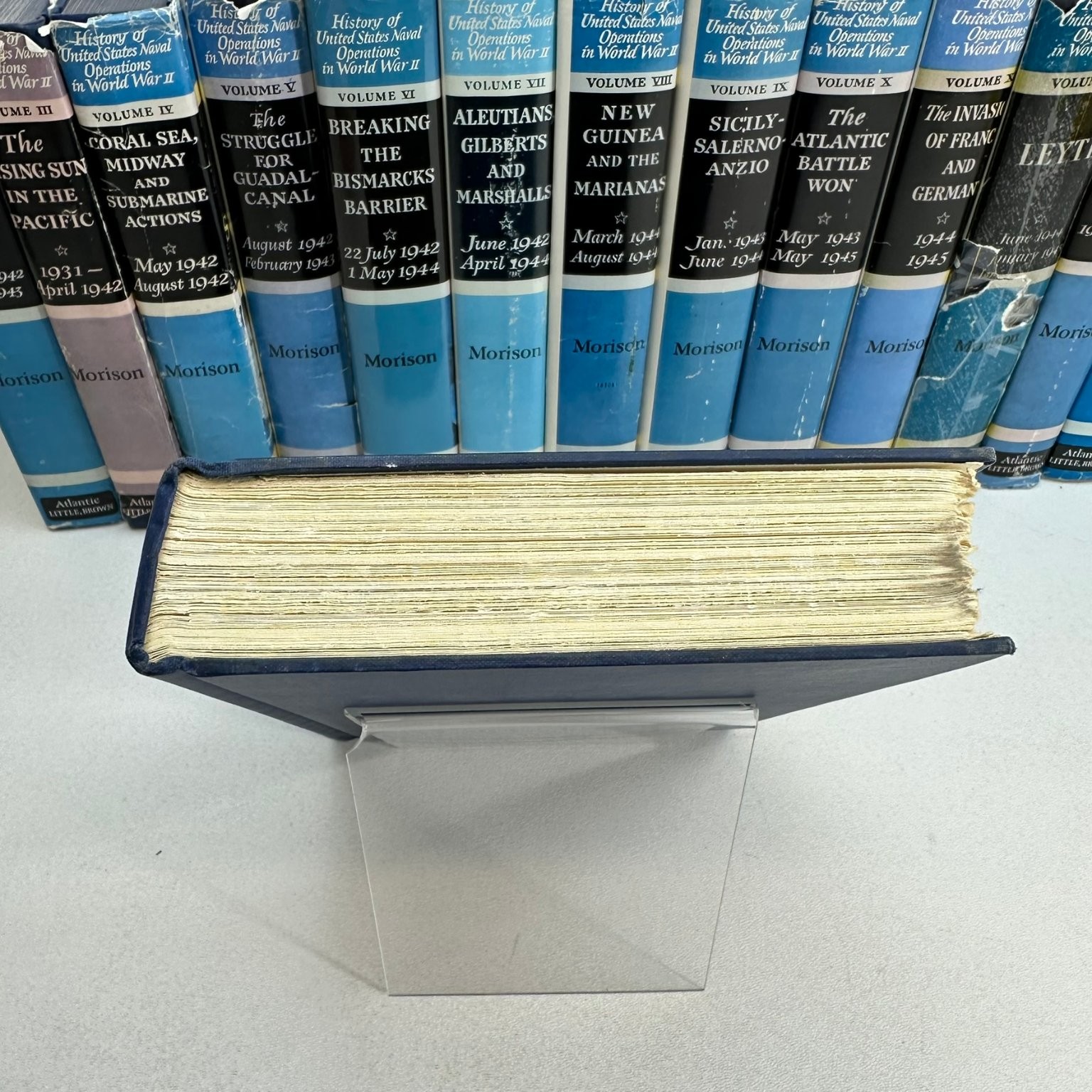 History US Naval Operations WWII Morison Complete 15 Vol Atlantic Little Brown