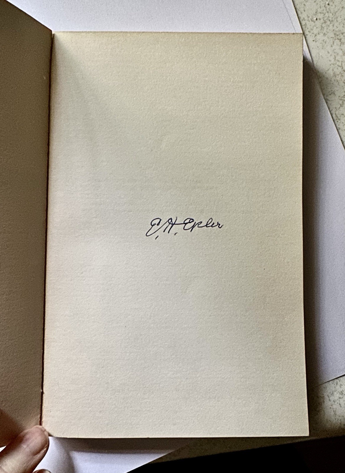 80 Years In God’s Country E H Epler Signed 116 Pages 1973 2nd Ed Three Lakes WI