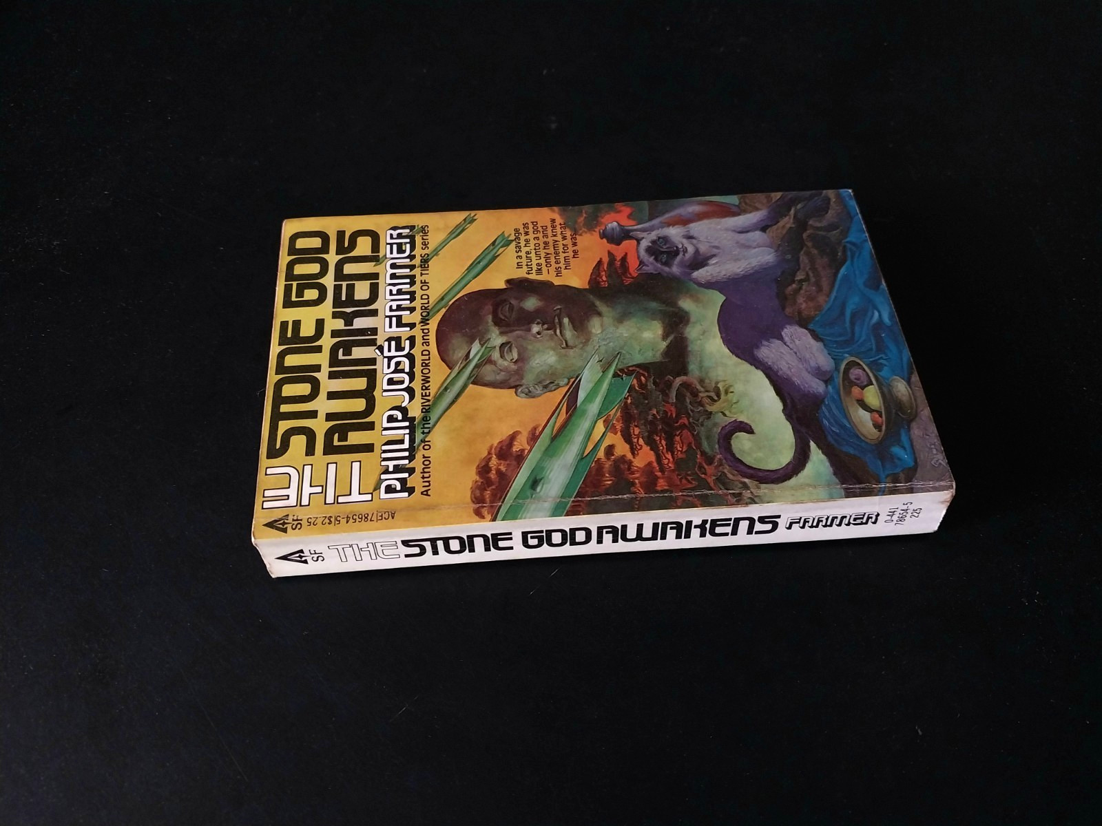Philip Jose Farmer – The Stone God Awakens – Ace Books 1980 Printing