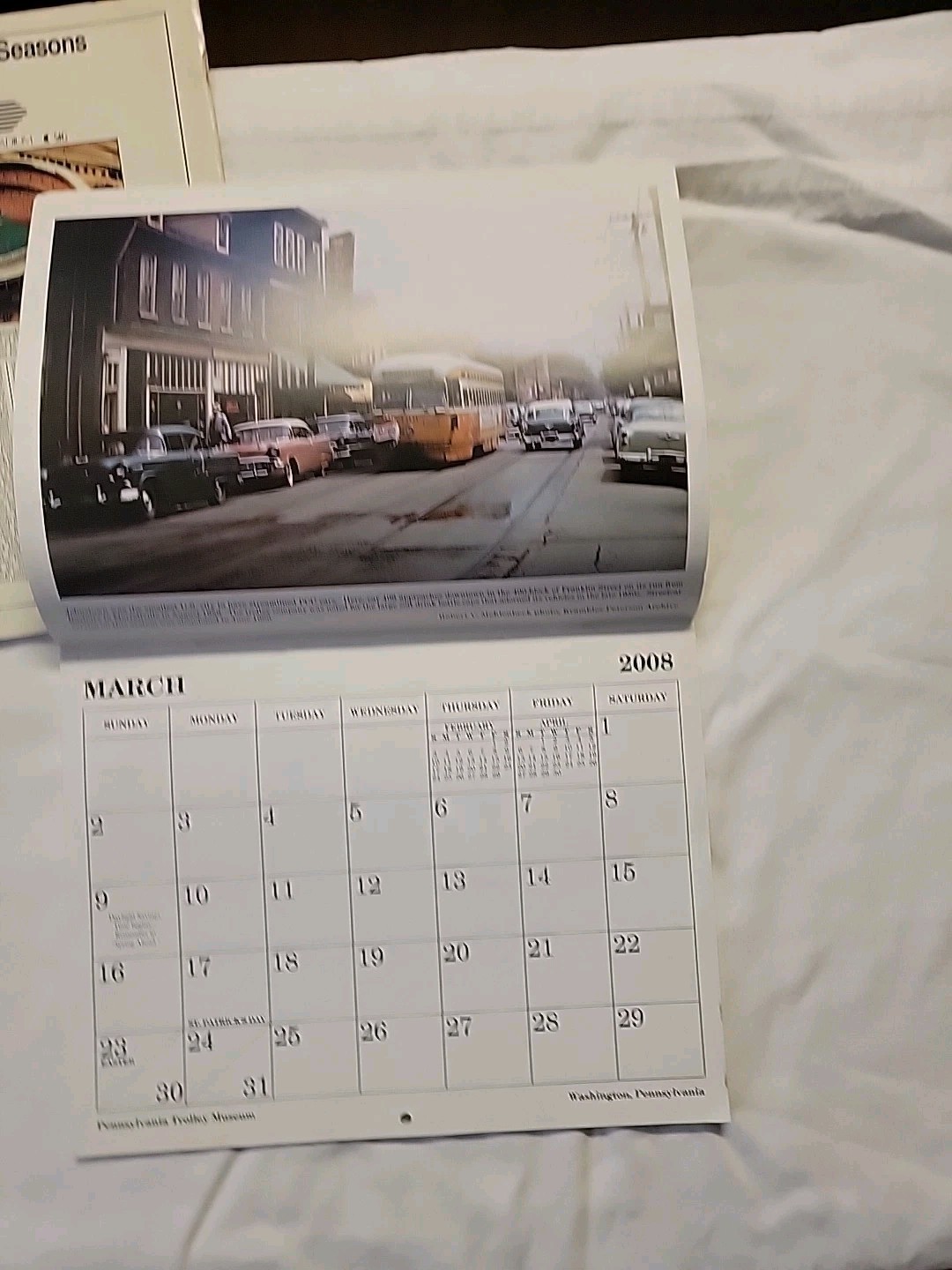 Vintage Pittsburgh Book by Stefan Lorant 1975, Guide, Postcard,Trolley Calander