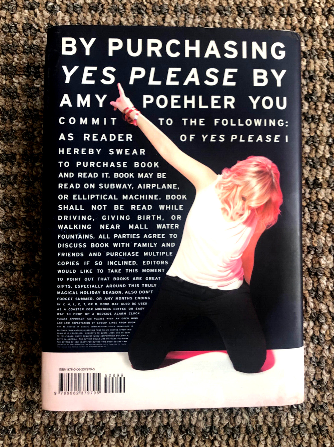 SIGNED “Yes Please” by comedian Amy Poehler (2014, 1st ed., HC )