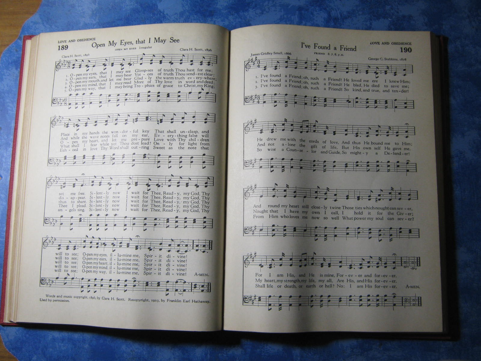 VINTAGE THE HYMNAL FOR YOUTH Westminster Press HC 1941 12th Printing VGC