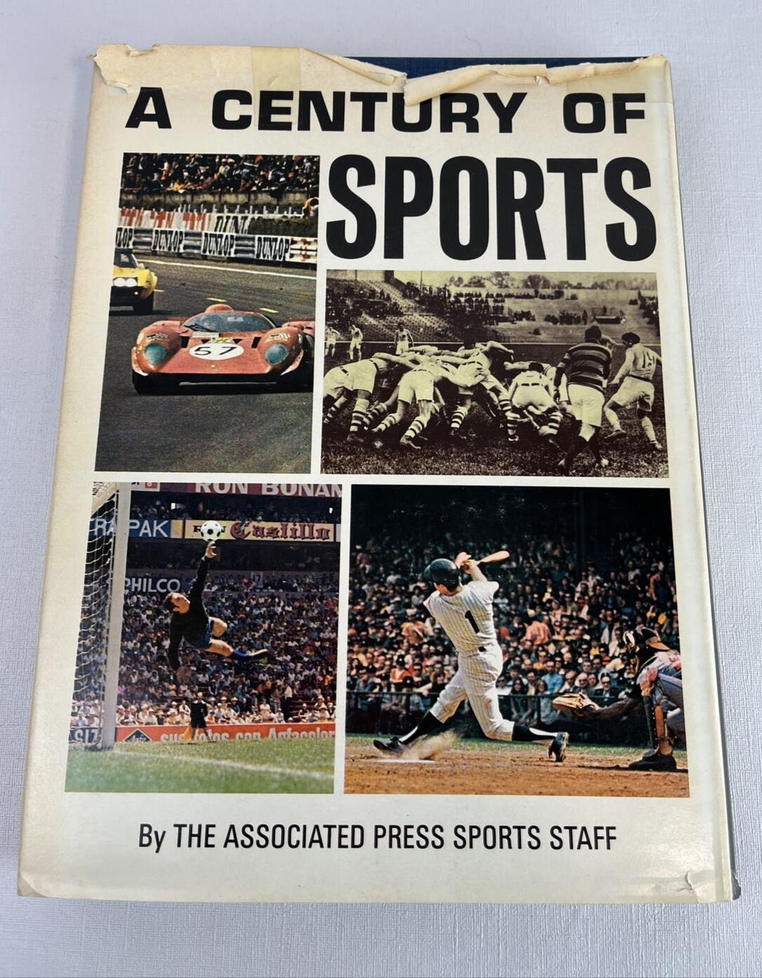 A Century Of Sports 1971 Jumbo Hardcover 434 Pages The Associated Press