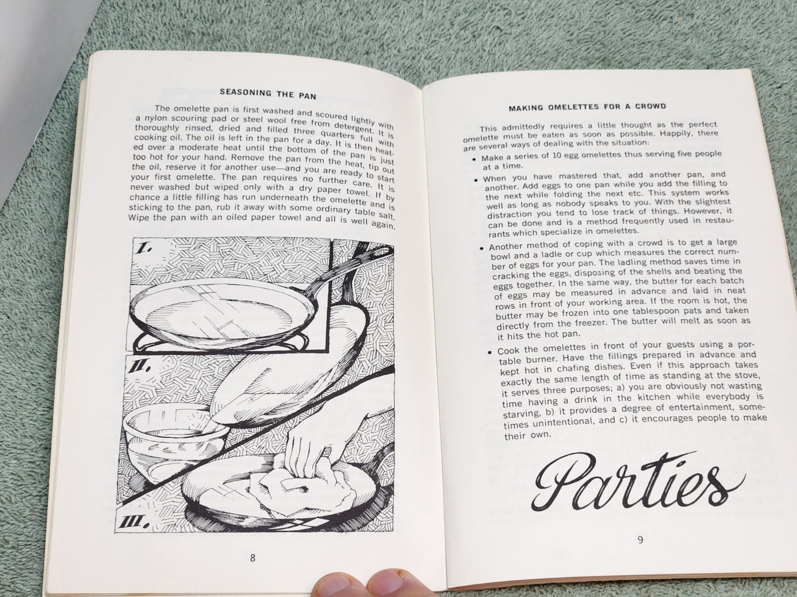 Omelette Originals Cookbook Irena Chalmers Bob Penny 1977 Potpourri Press