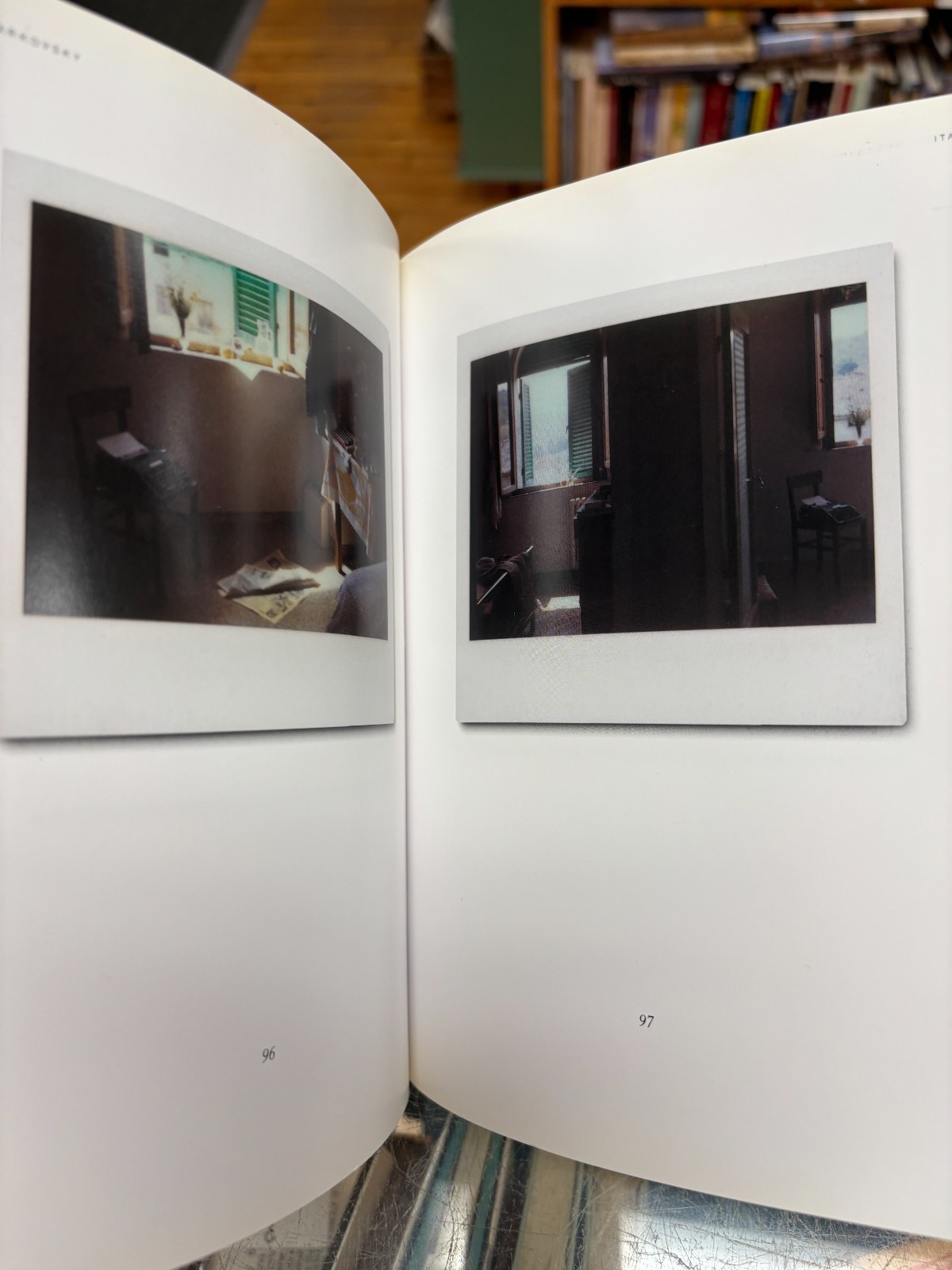 Instant Light Tarkovsky Polaroids photo book 2006. 1st US. Ex-Lib.