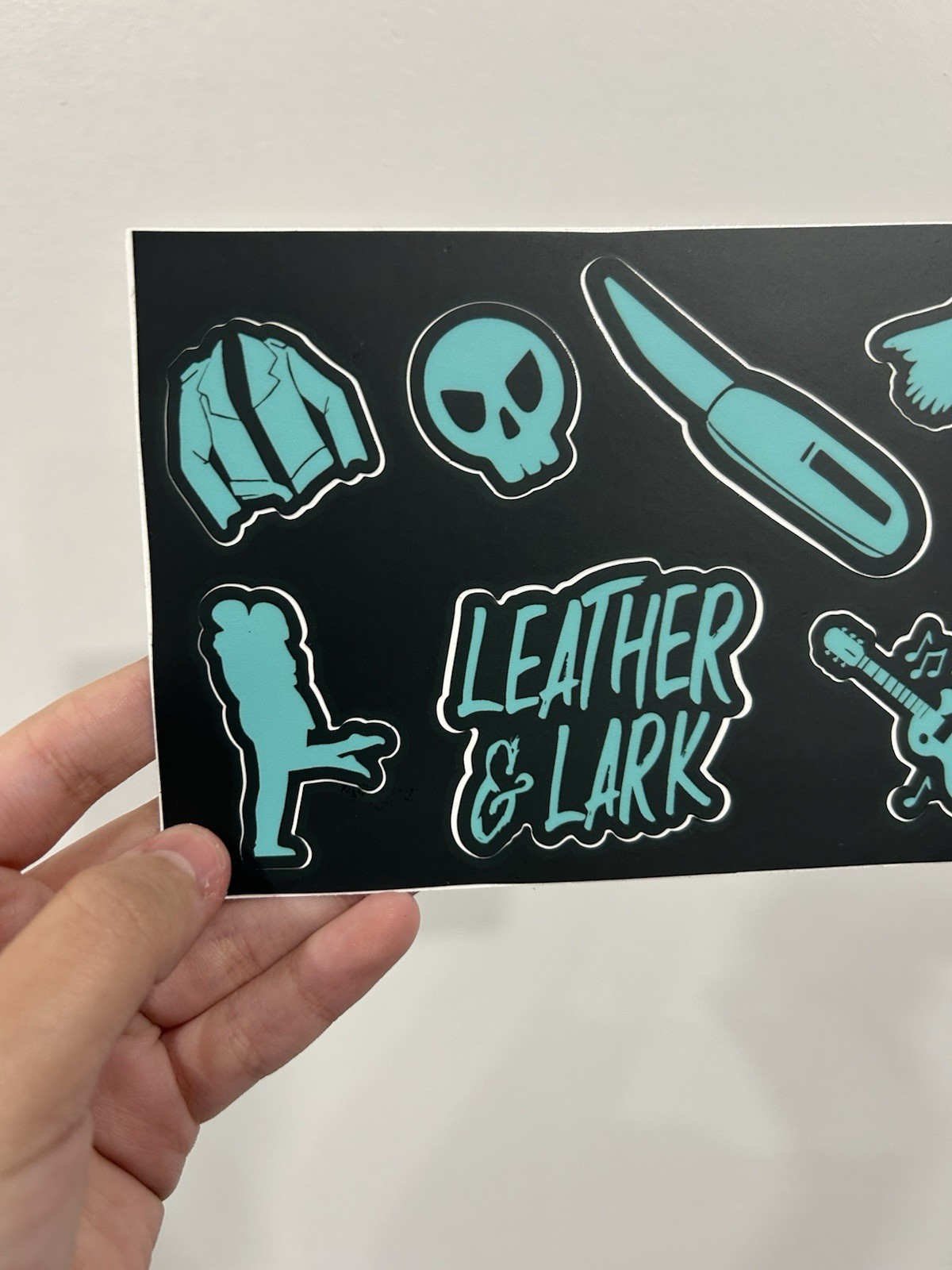 Leather and Lark by Brynne Weaver Sticker Sheet