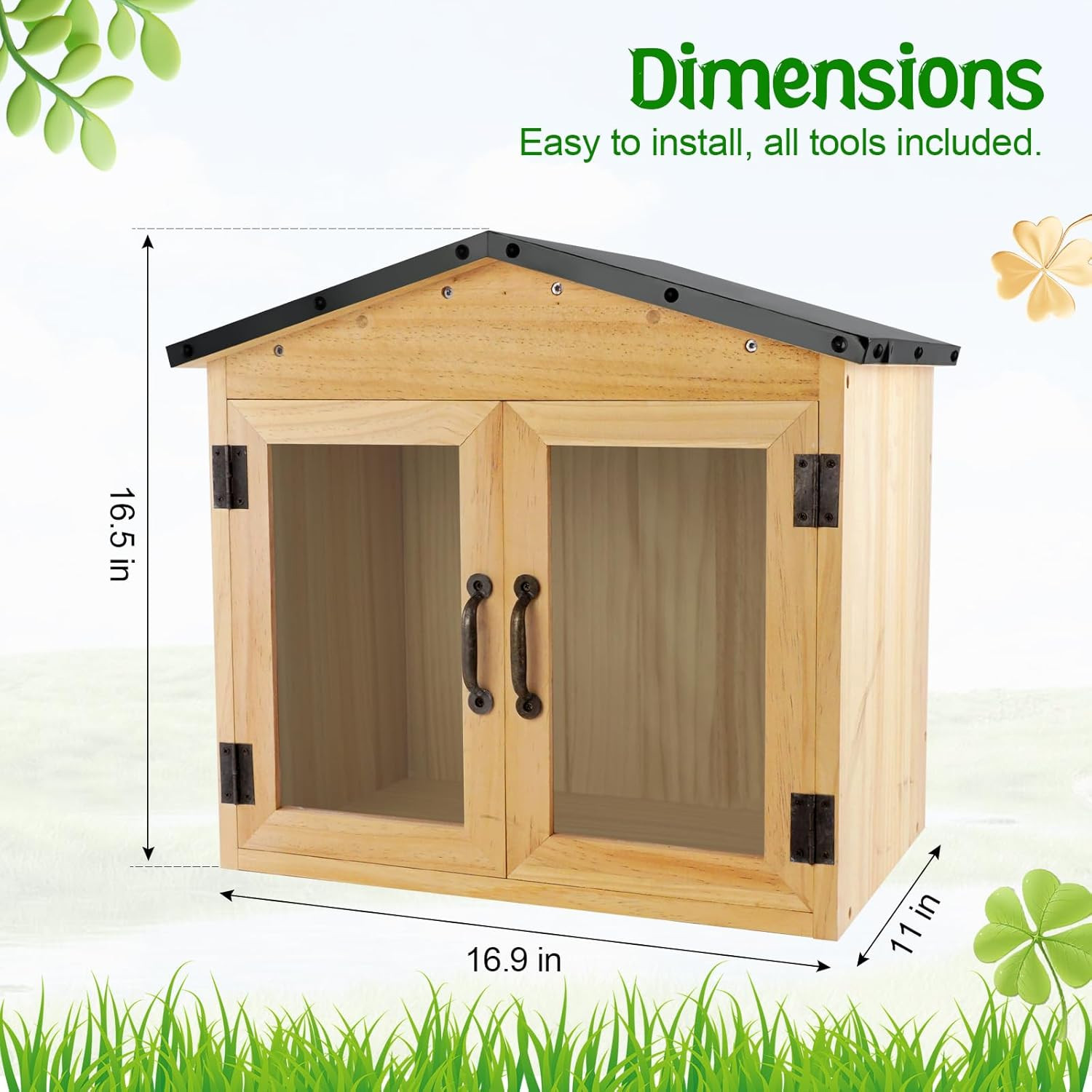 Outdoor Library Box Literature Exchange Box Outdoor Book Storage Little Wood …