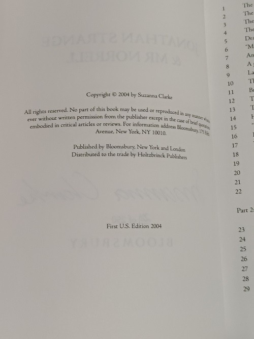 Signed Susanna Clarke Jonathan Strange Mr. Norrell Limited Edition #221 SC Fine