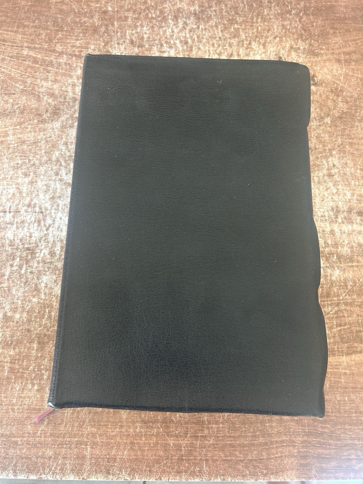 Nave’s Topical Bible KJV Black Leather Bound Gold Embossed Thumb Index 1962