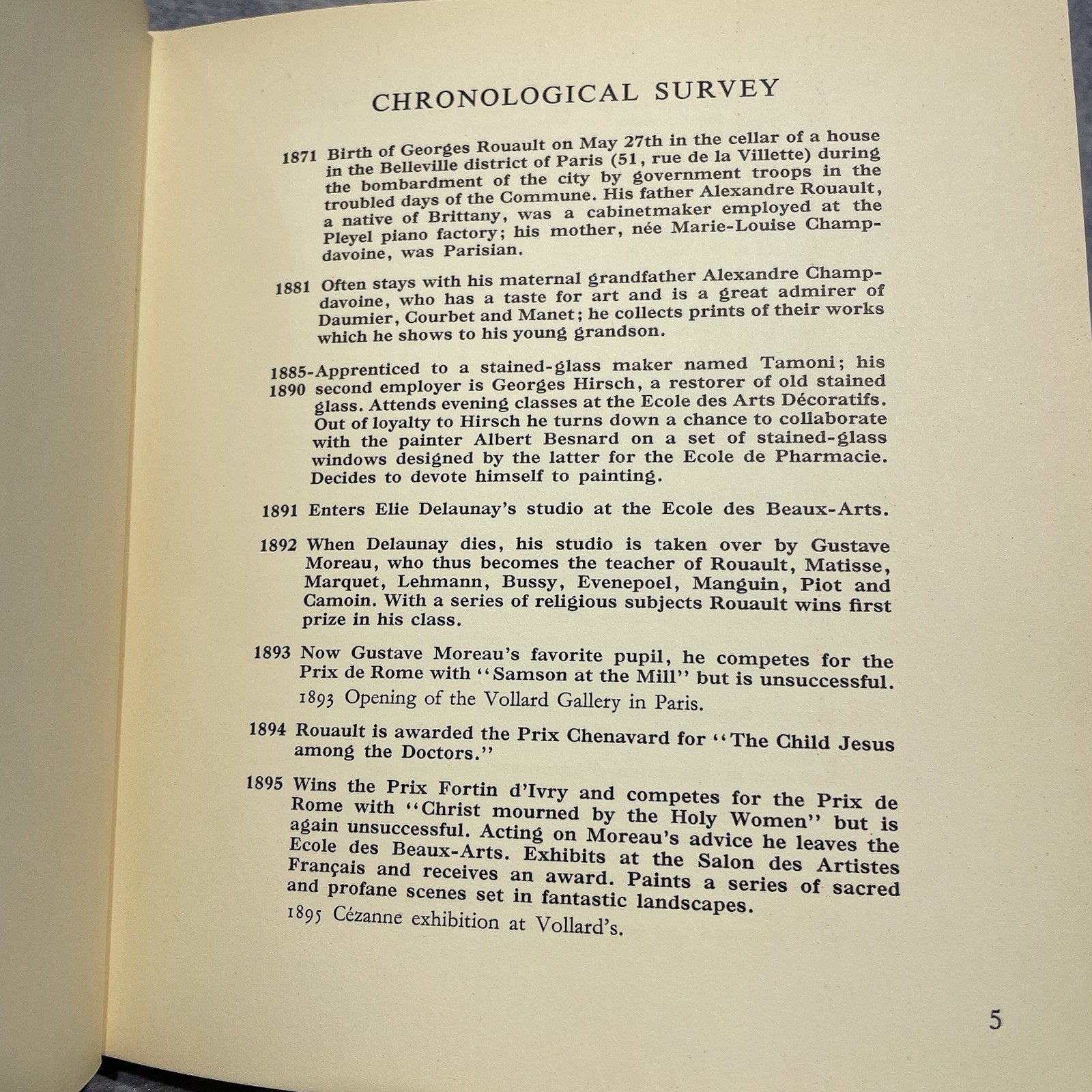 Rouault: Taste of Our Time by Lionello Venturi/ Albert Skira 1959 (26th volume)