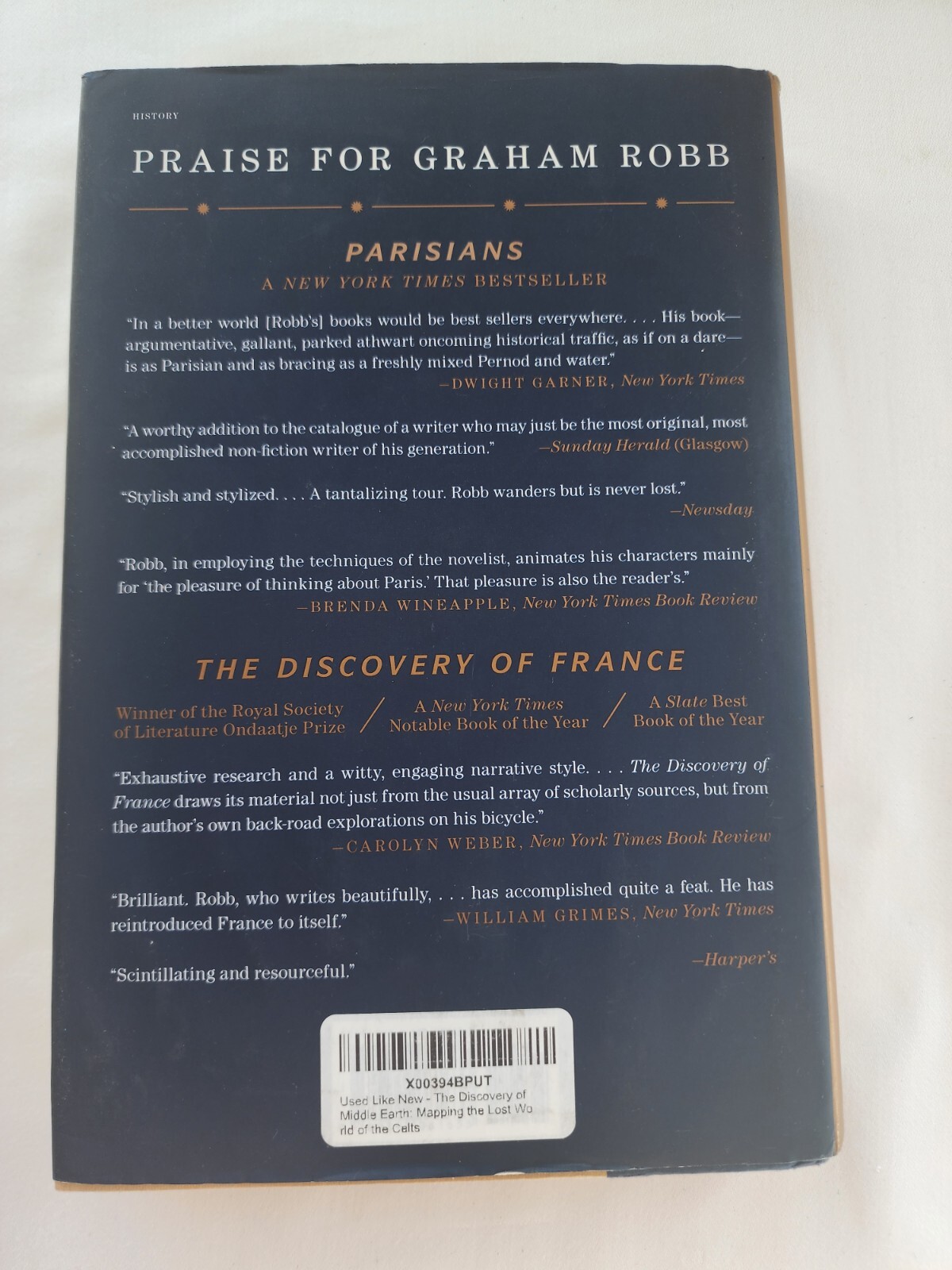 Discovery of Middle Earth : Mapping the Lost World of the Celts by Graham…