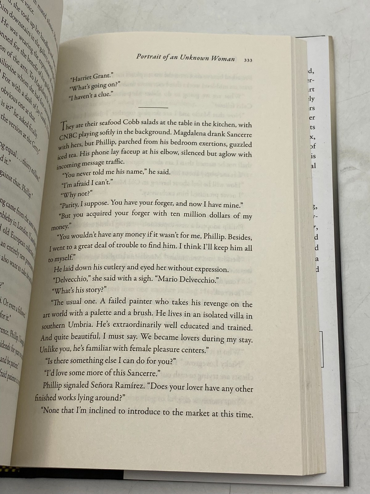 Portrait of an Unknown Woman : A Novel by Daniel Silva (2022, Hardcover) SIGNED