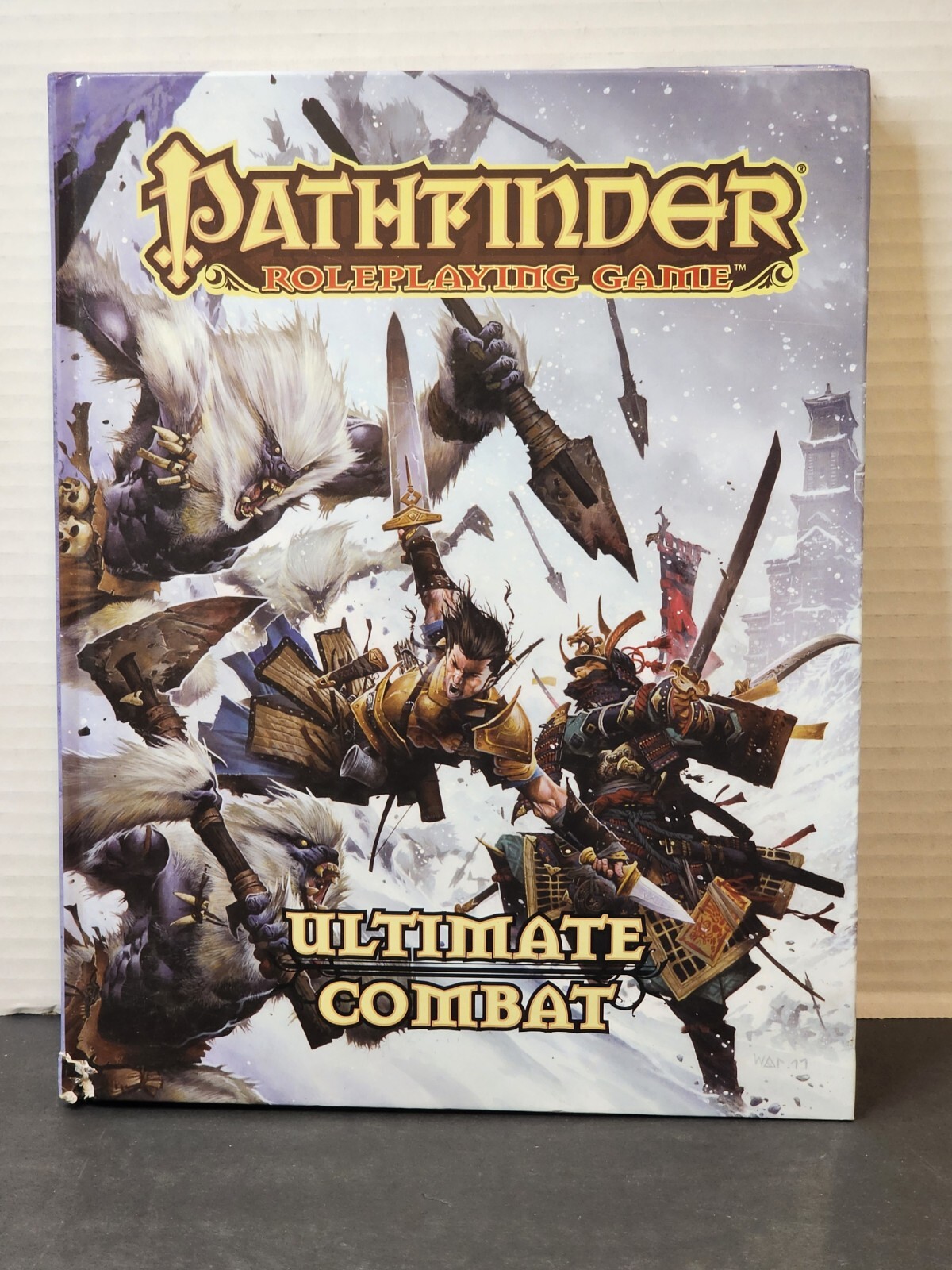 PATHFINDER ROLEPLAYING GAME: ULTIMATE COMBAT By Paizo Staff HARDCOVER *GC*
