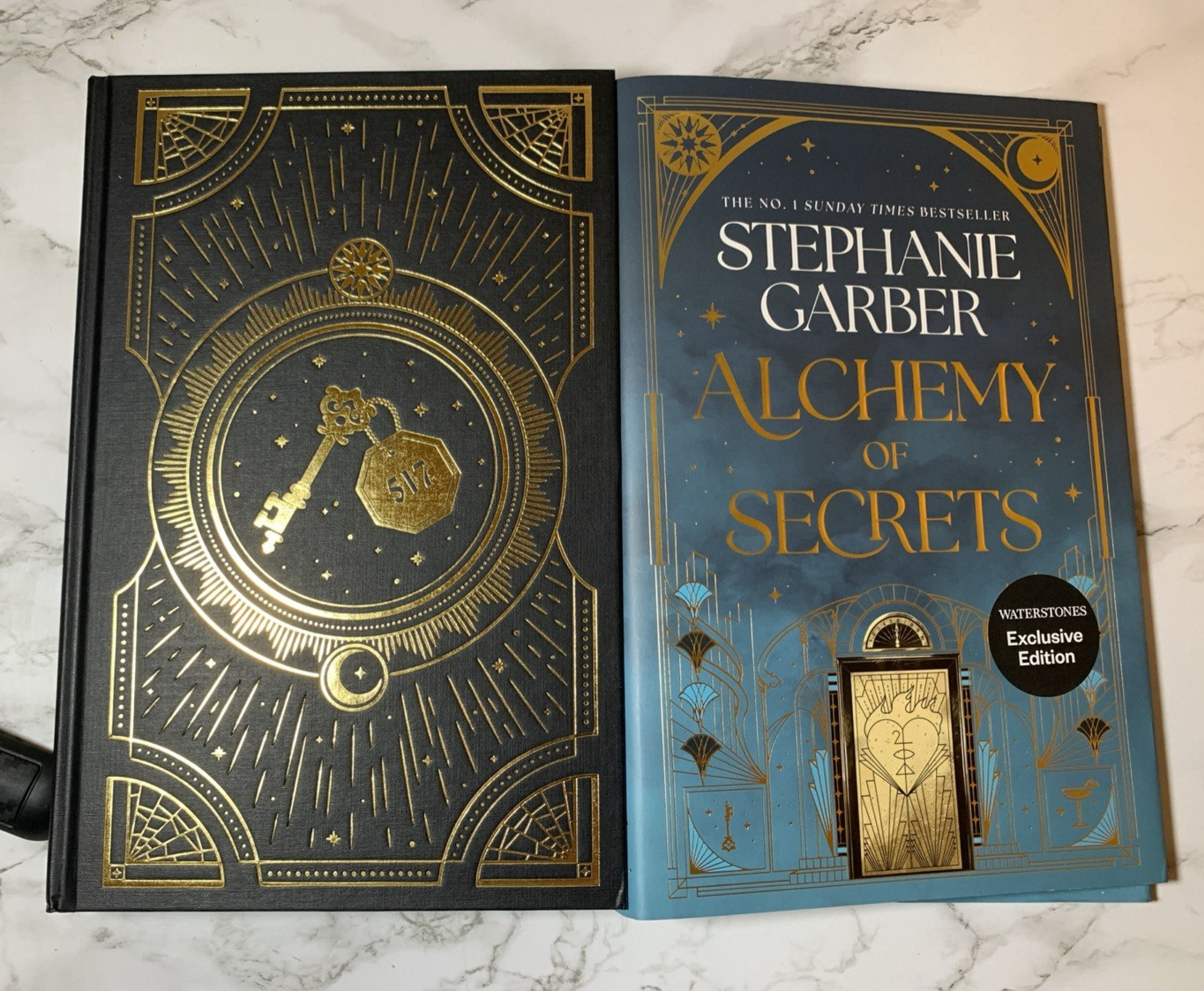 UNSigned Waterstones Alchemy of Secrets Stephanie Garber Key Cover