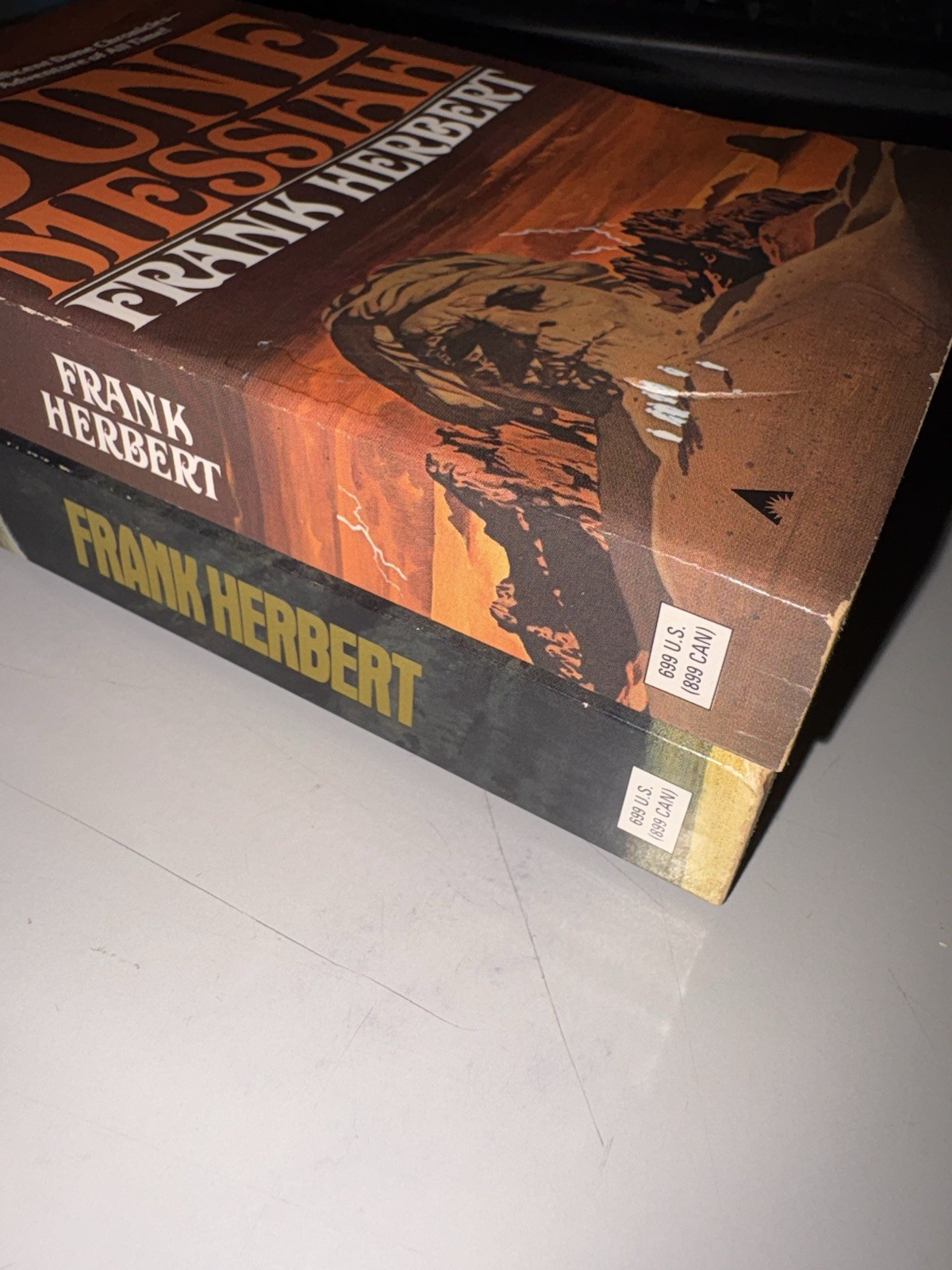 Frank Herbert Dune Vintage Paperback & Dune Messiah