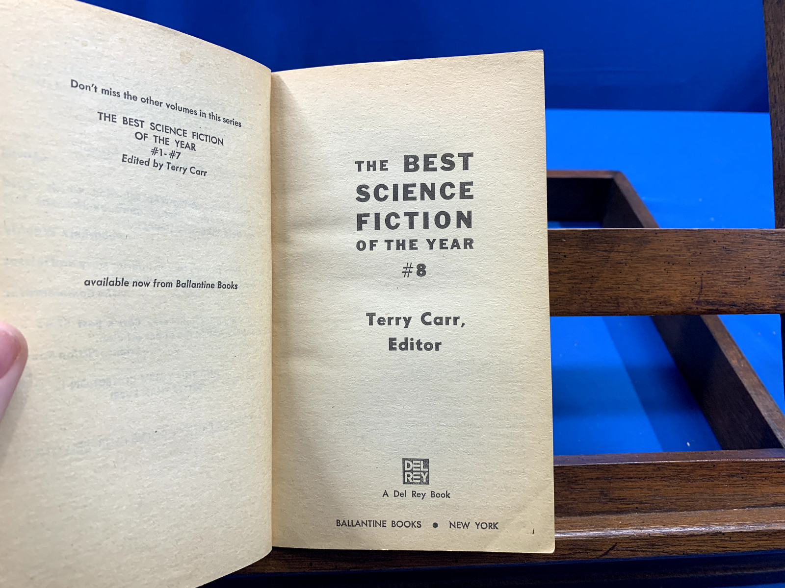 The Best Science Fiction of the Year #8- Edited by Terry Carr, 1979