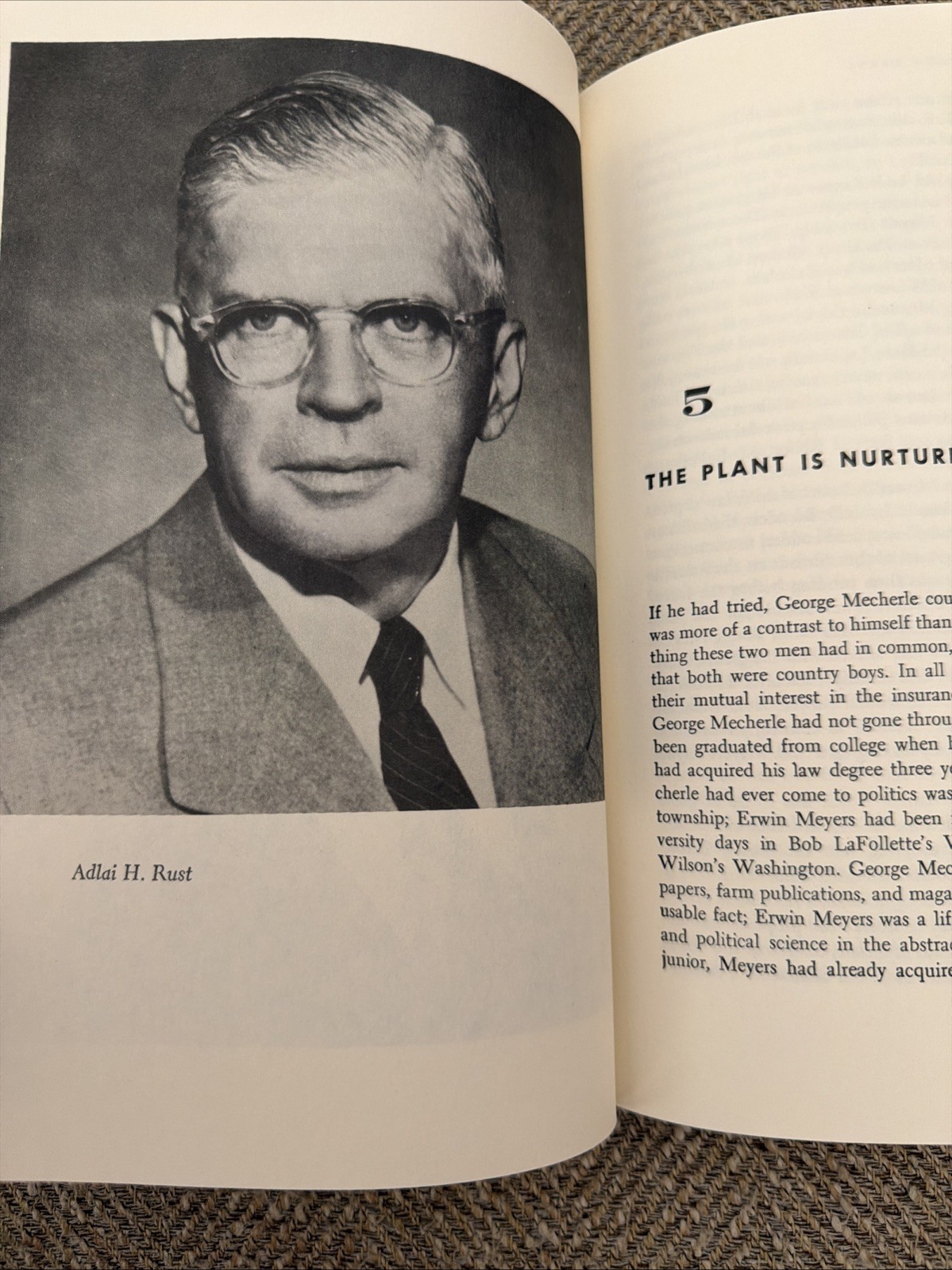 The Farmer from Merna by Karl Schriftgiesser HC DJ 1955