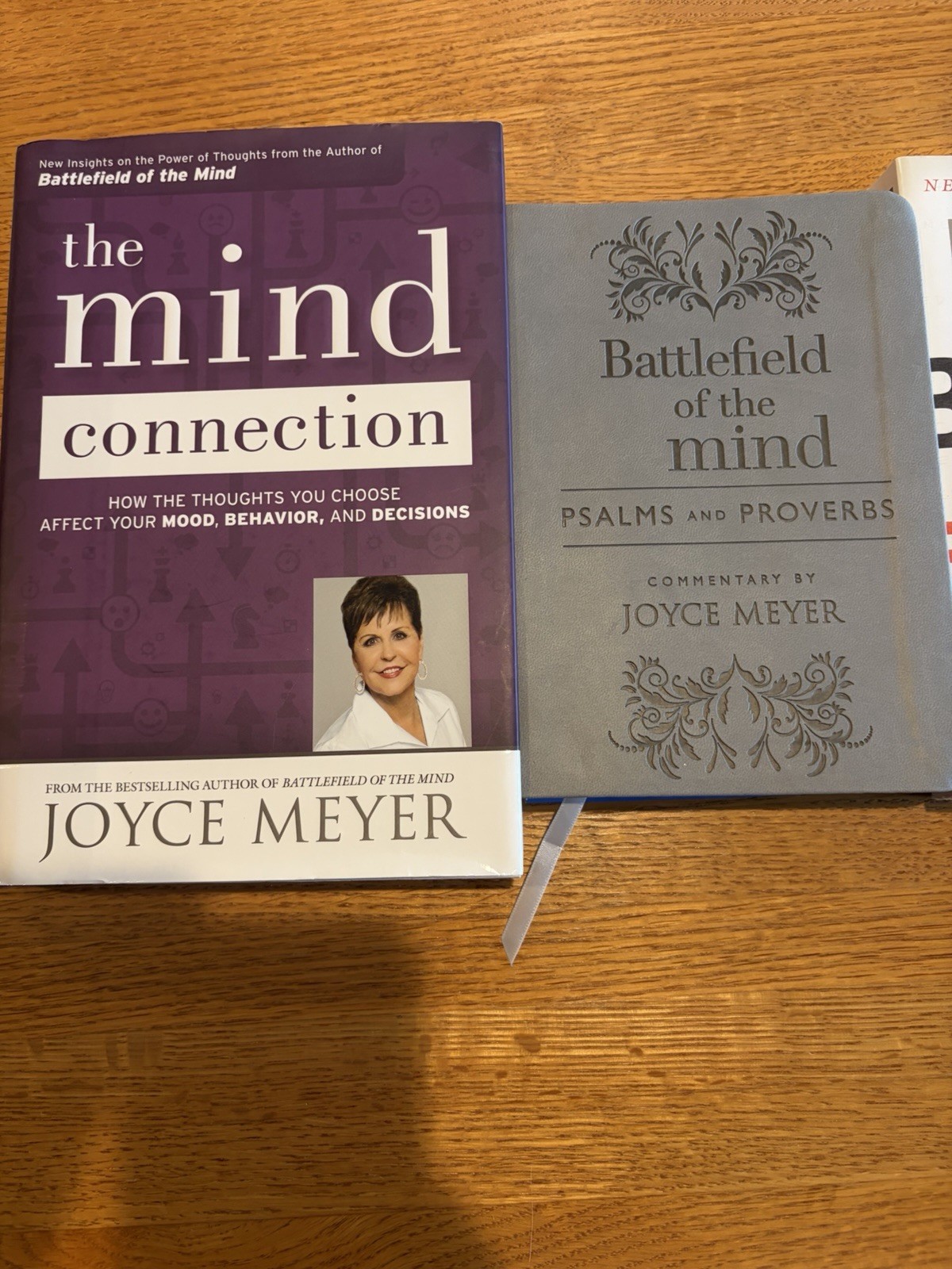 LOT 4 Joyce Meyer Christian Books Hard Soft Cover Mind Connection Battlefield