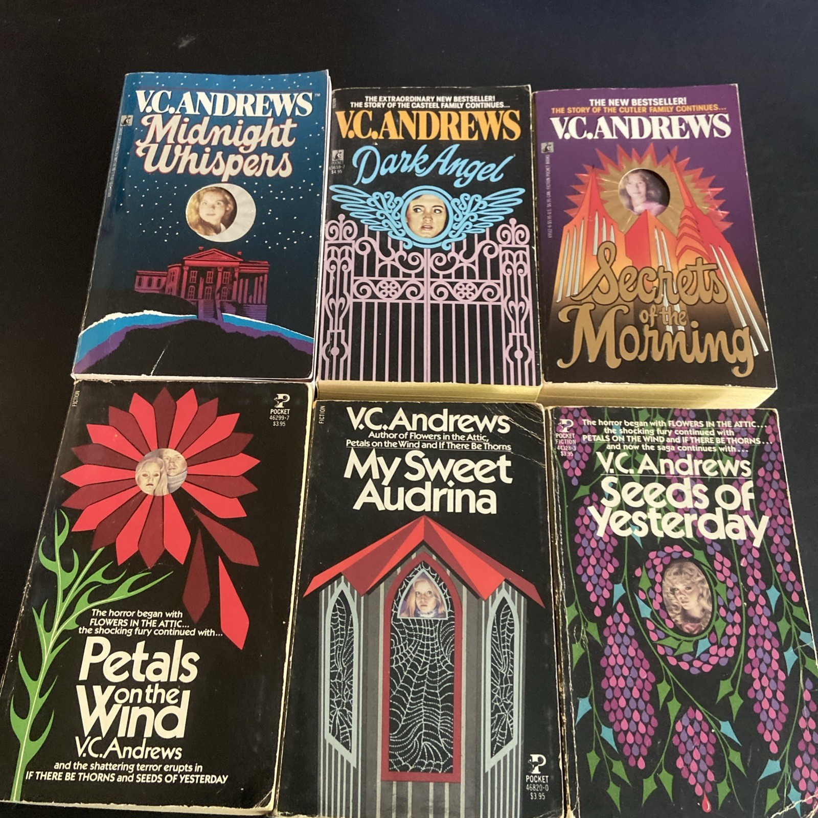 V.C. Andrews Fiction Lot Of 6 Paperbacks Good Condition