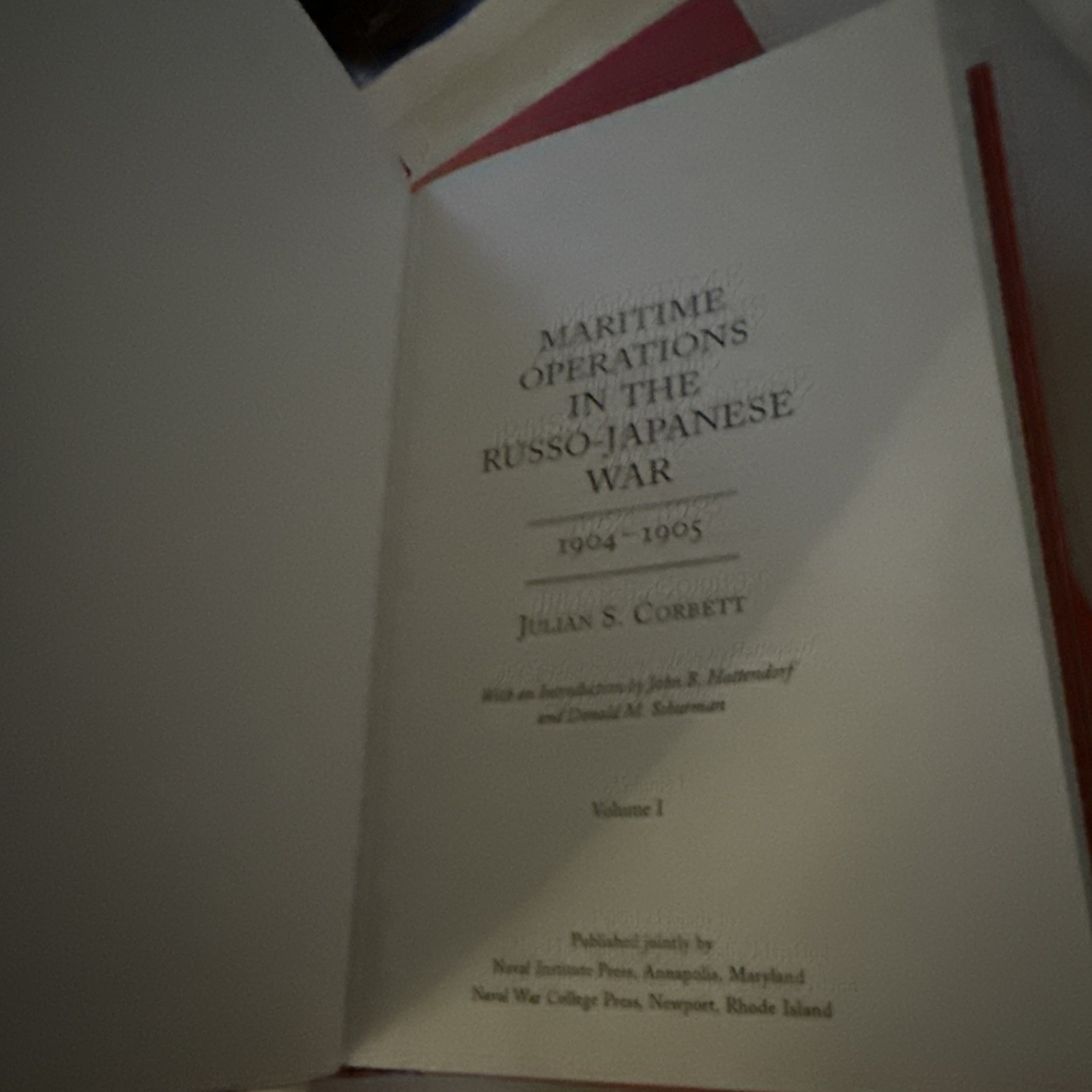 Maritime Operations Russo-Japanese War, 1904-1905 Stafford 2 Vol Set