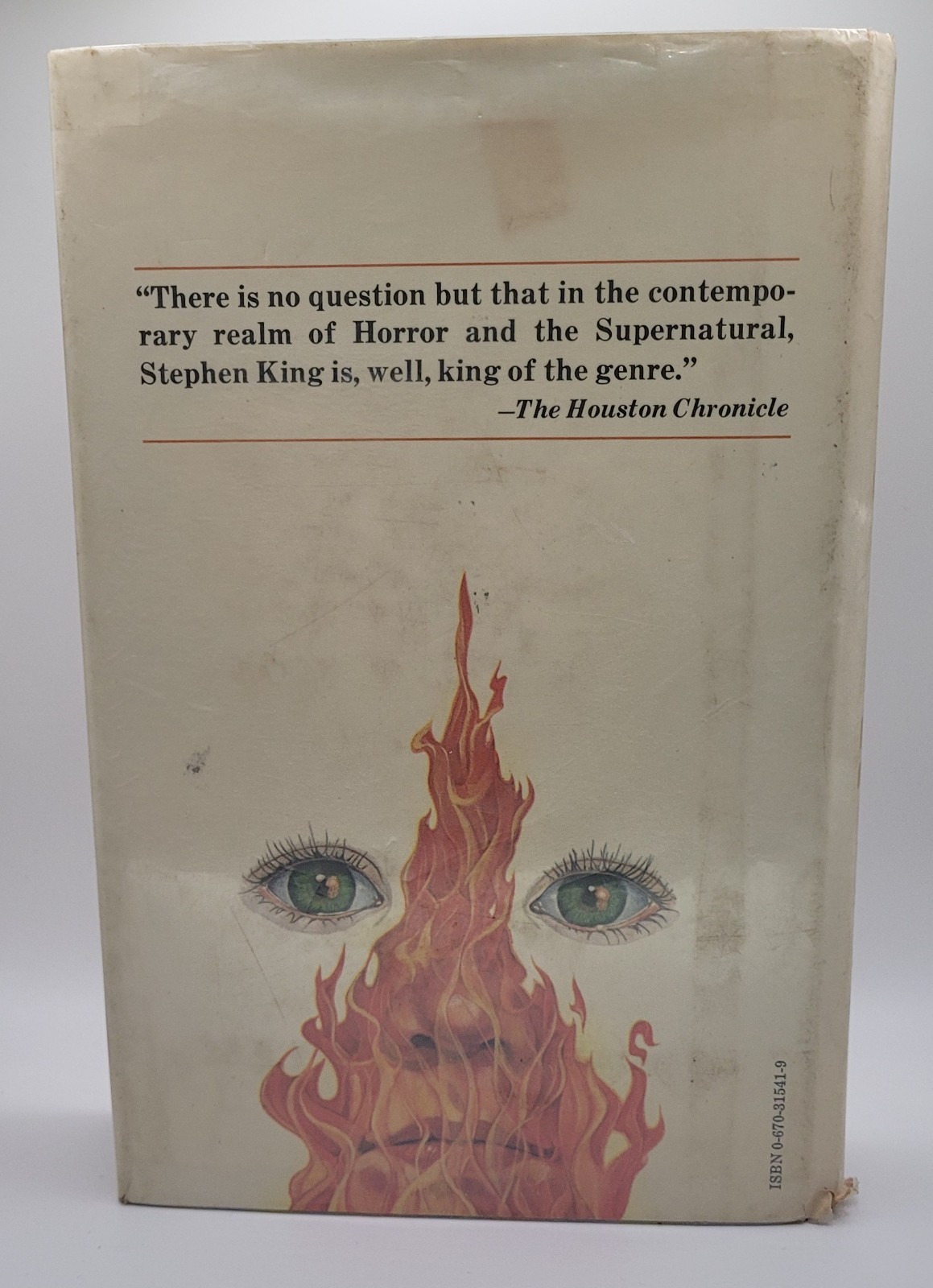 Firestarter by Stephen King Viking 1980 1st edition Hardcover ex-Library copy