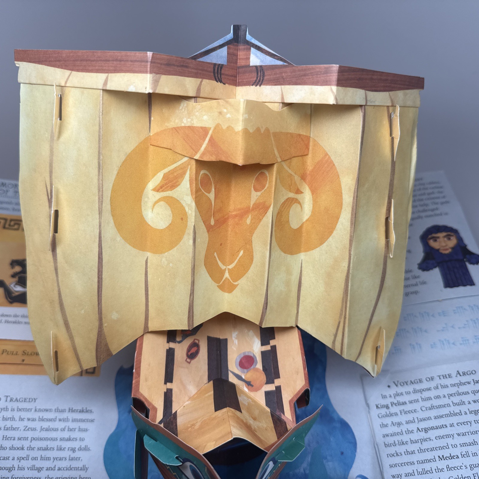 Encyclopedia Mythologica: Gods and Heroes Pop-Up – Reinhart & Sabuda – HC/VG