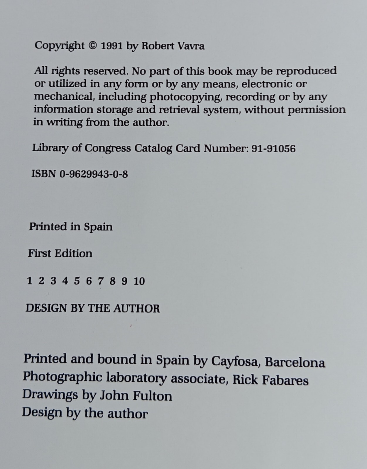 The Andalusian: A Portrait (Robert Vavra • 1st/1st • 1991 • Signed & Inscribed)