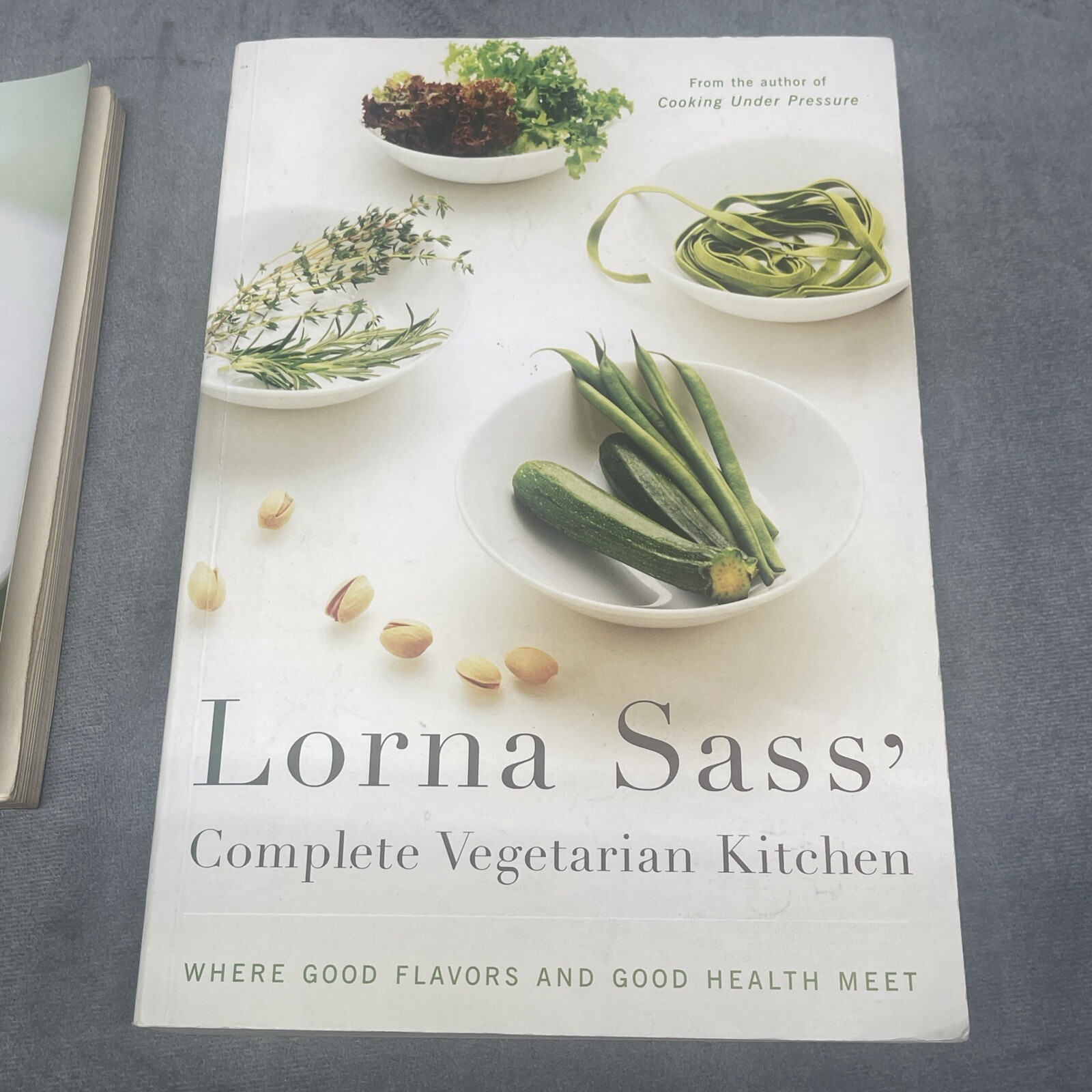 Vegan & Vegetarian Book Lot Lorna Sass’ Complete Vegetarian Kitchen & Short-Cut