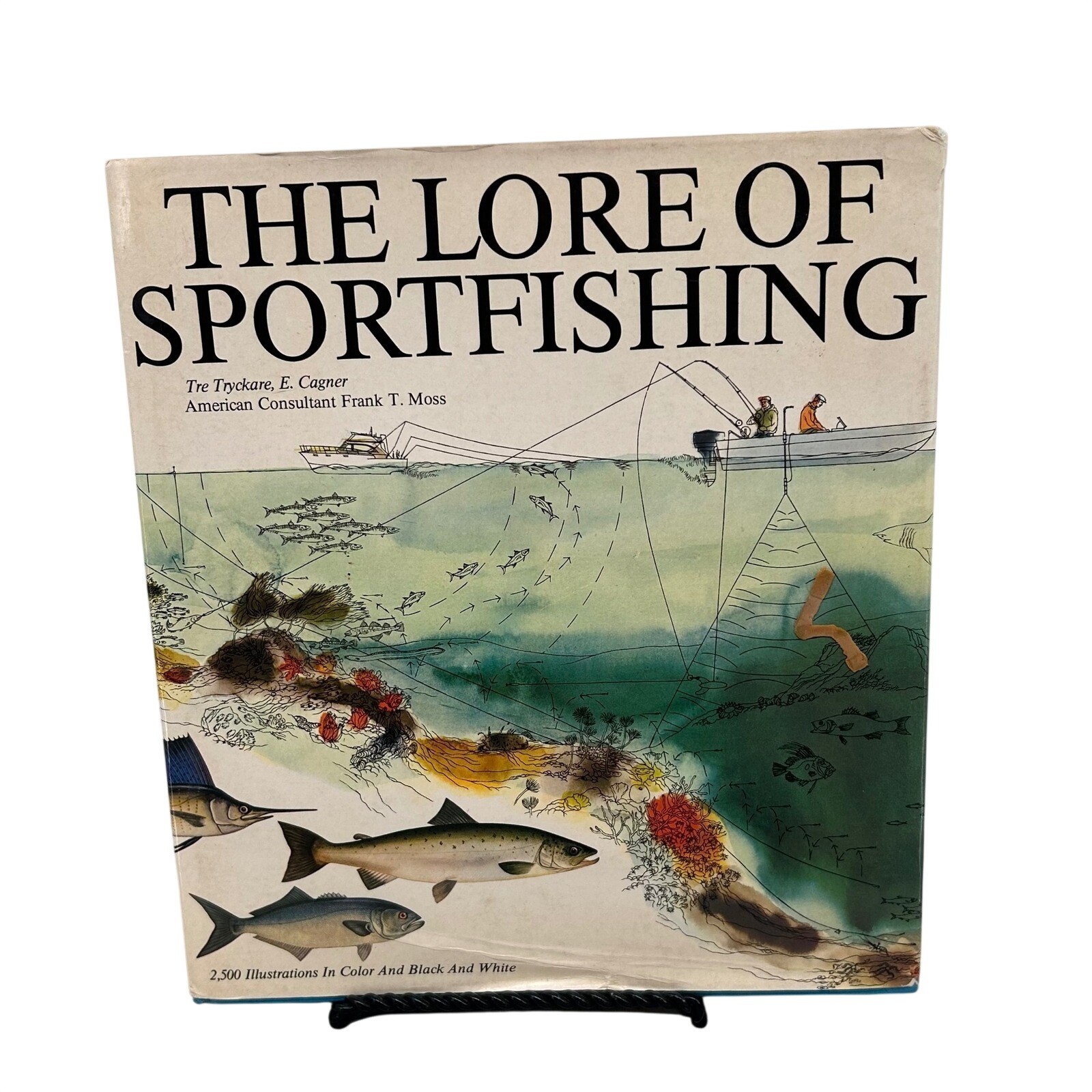The Lore of Sportfishing Hardcover Book by Tre Tryckare E Cagner Frank T Moss