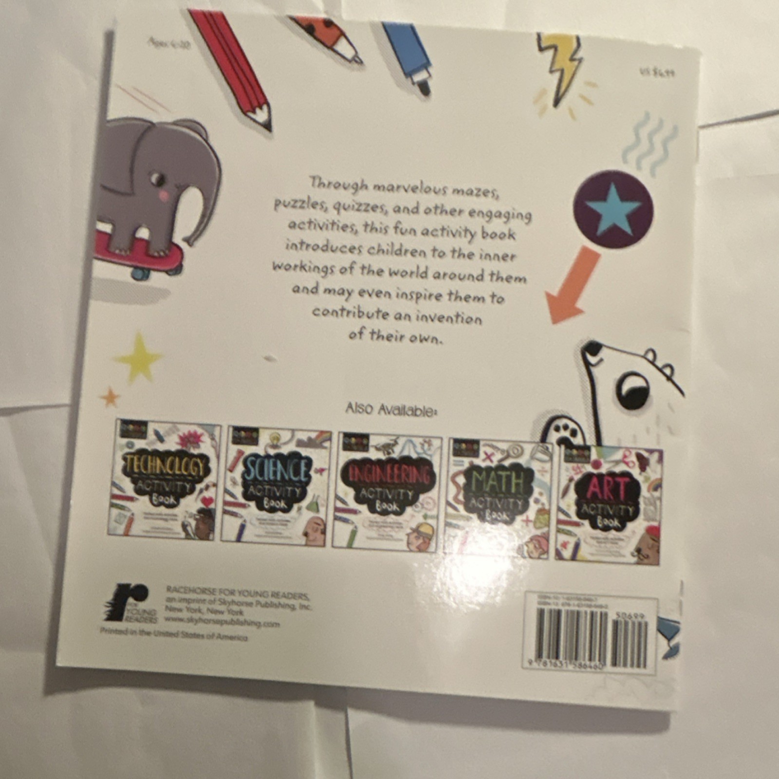 STEM Starters Physics Activity Book Jenny Jacoby Paperback Ages 6-8 Illus Barker