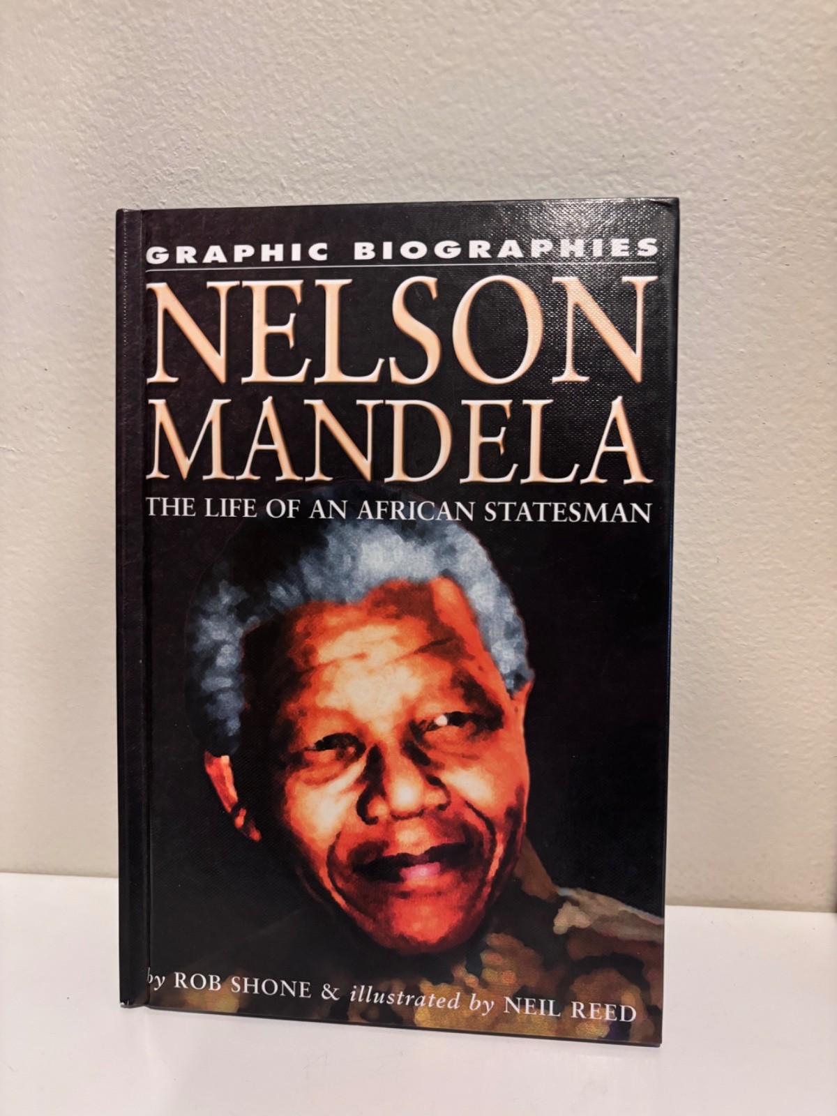 Nelson Mandela: The Life of an African Statesman (Graphic Biographies), Shone, R