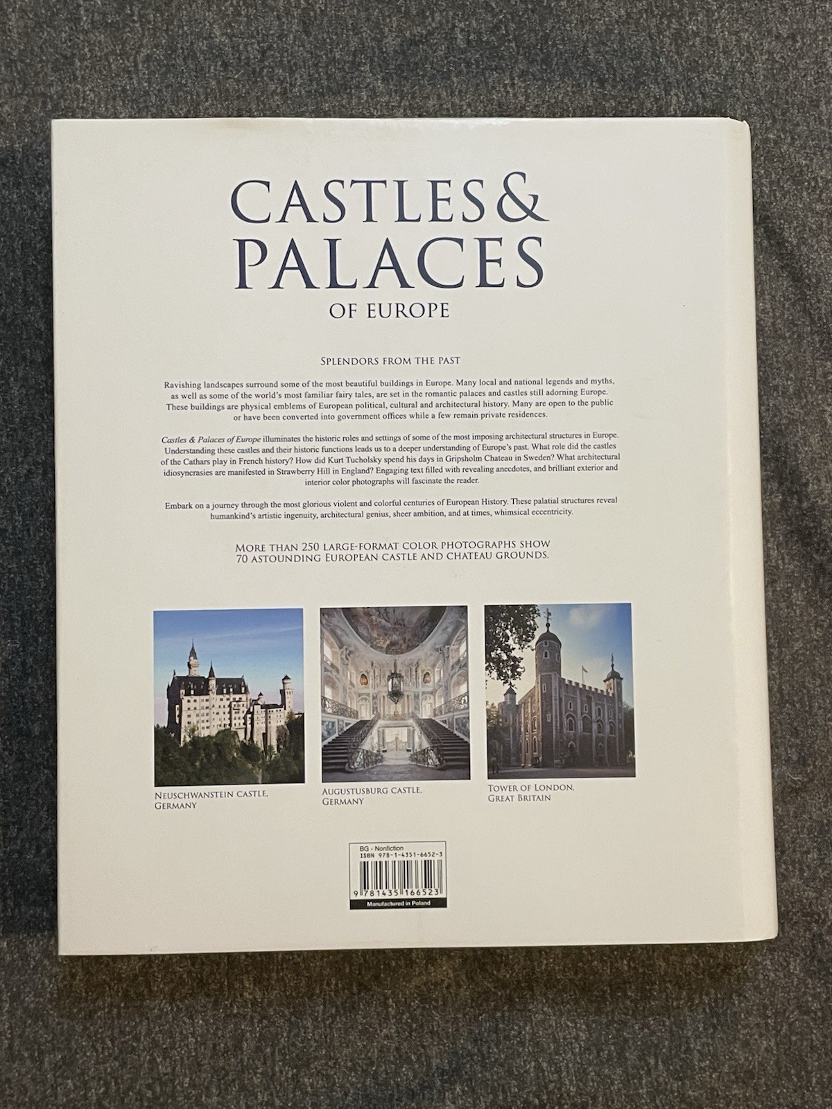 Castles and Palaces of Europe by Ulrike Schöber (Hardcover) Very Good