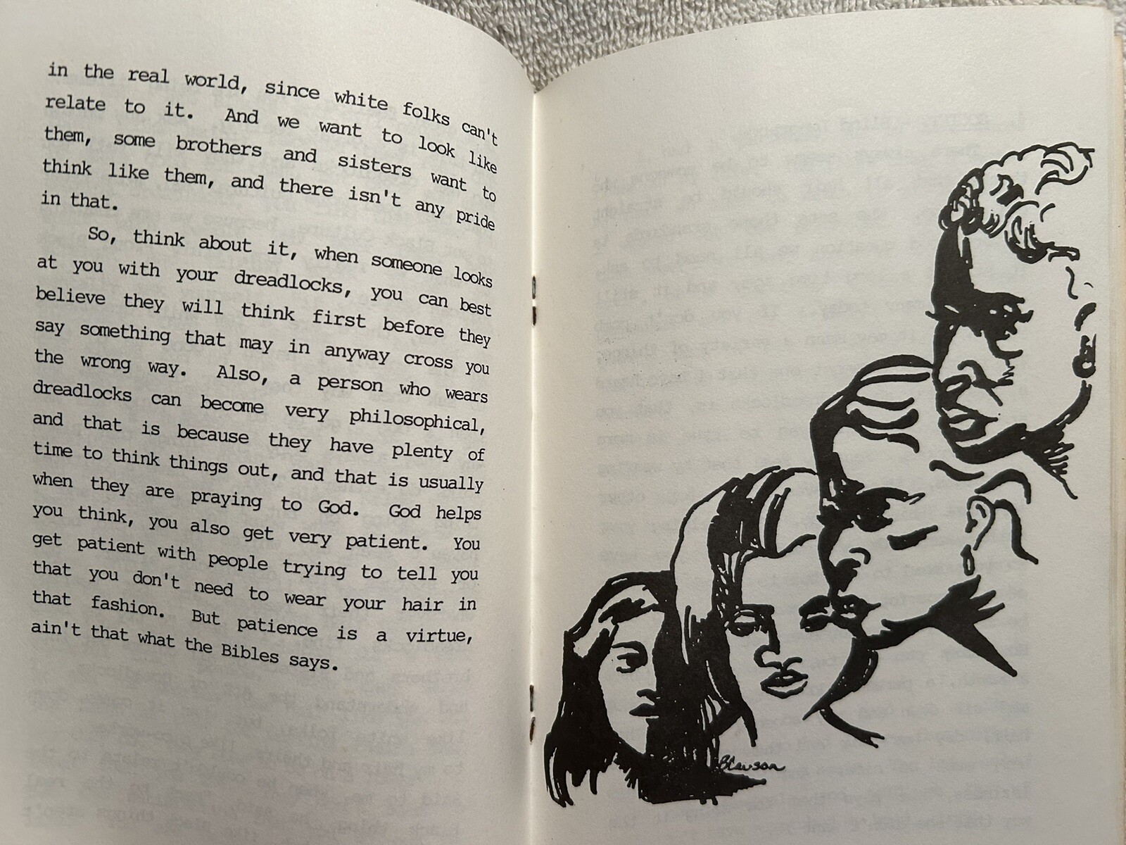 Vtg. Book The Art Of Dreadlocks By Wanda M. Johnson Including A History 35 Pages