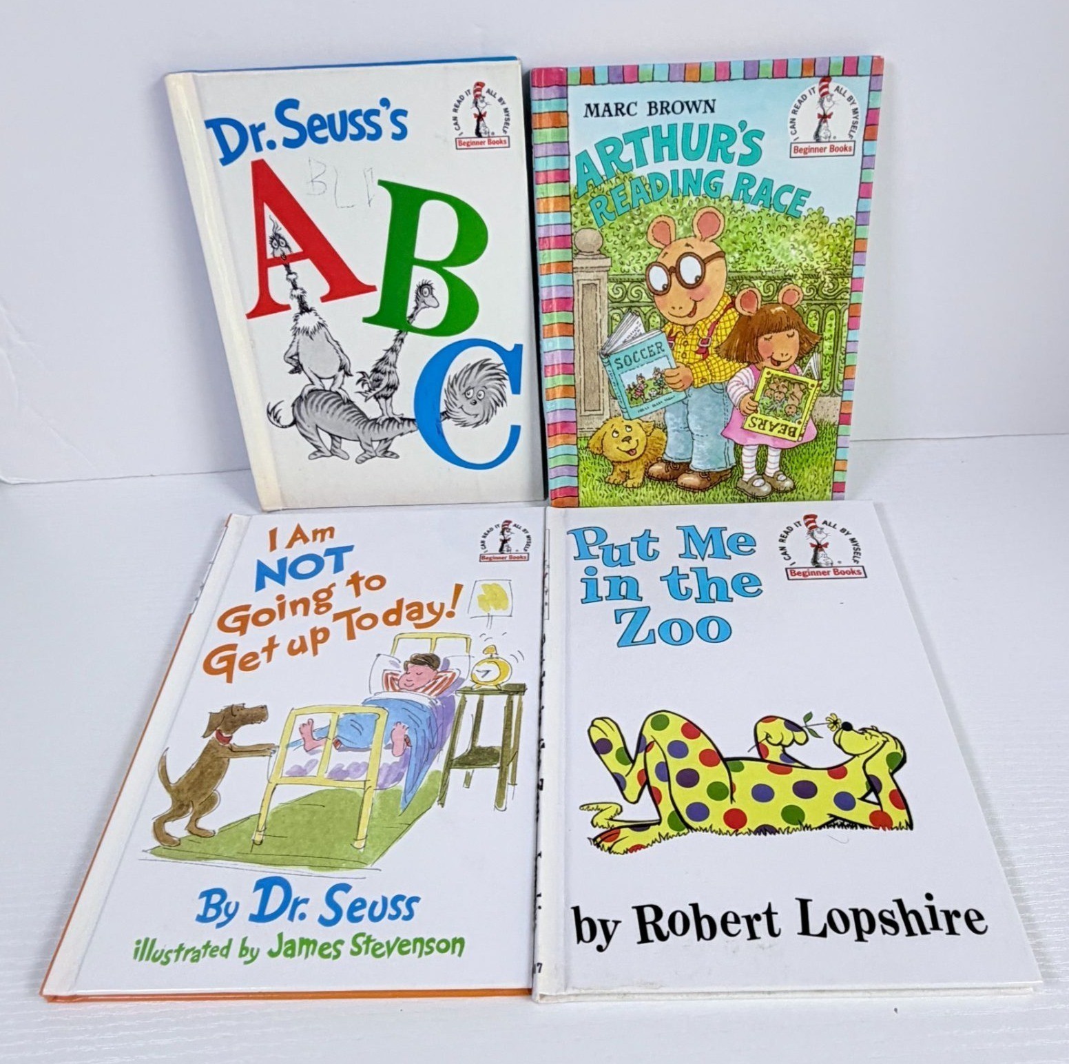 Dr Suess Childrens Beginner Book Lot of 14 Hardcover Cat in the Hat Horton