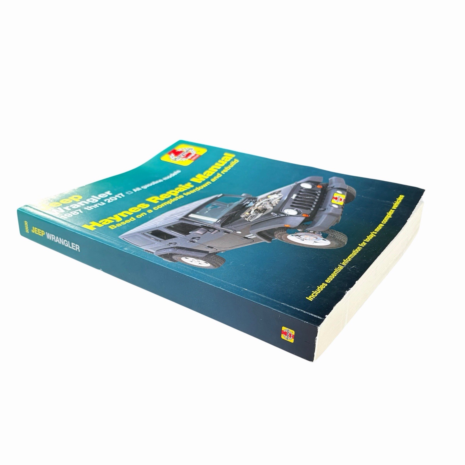 Jeep Wrangler 4-cyl & 6-cyl, 2WD & 4WD – Paperback Haynes Publishing 1987 – 2017
