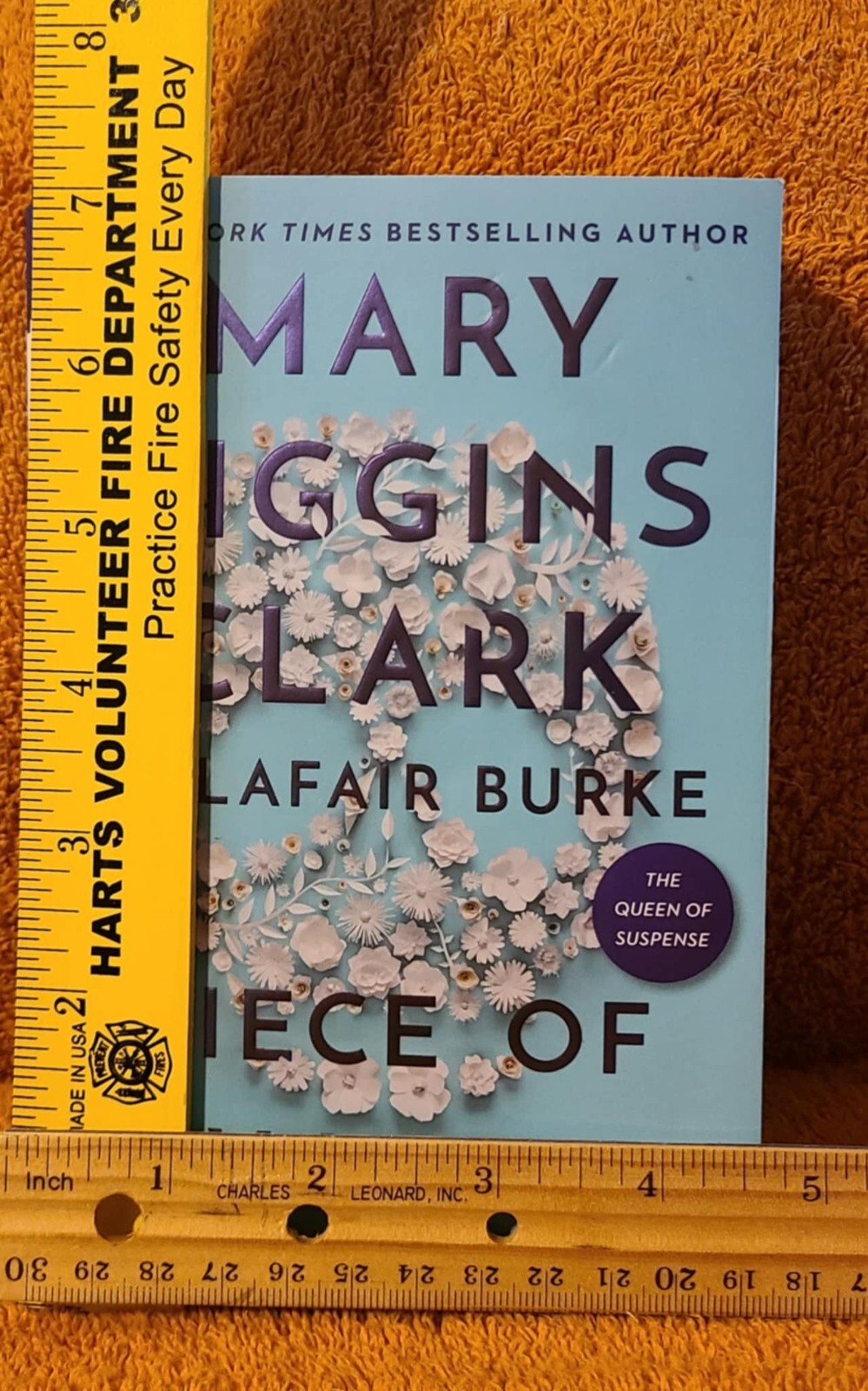 Mary Higgins Clark Lot Of 2 Books Daddy’s Little Girl HC & Piece Of My Heart PB