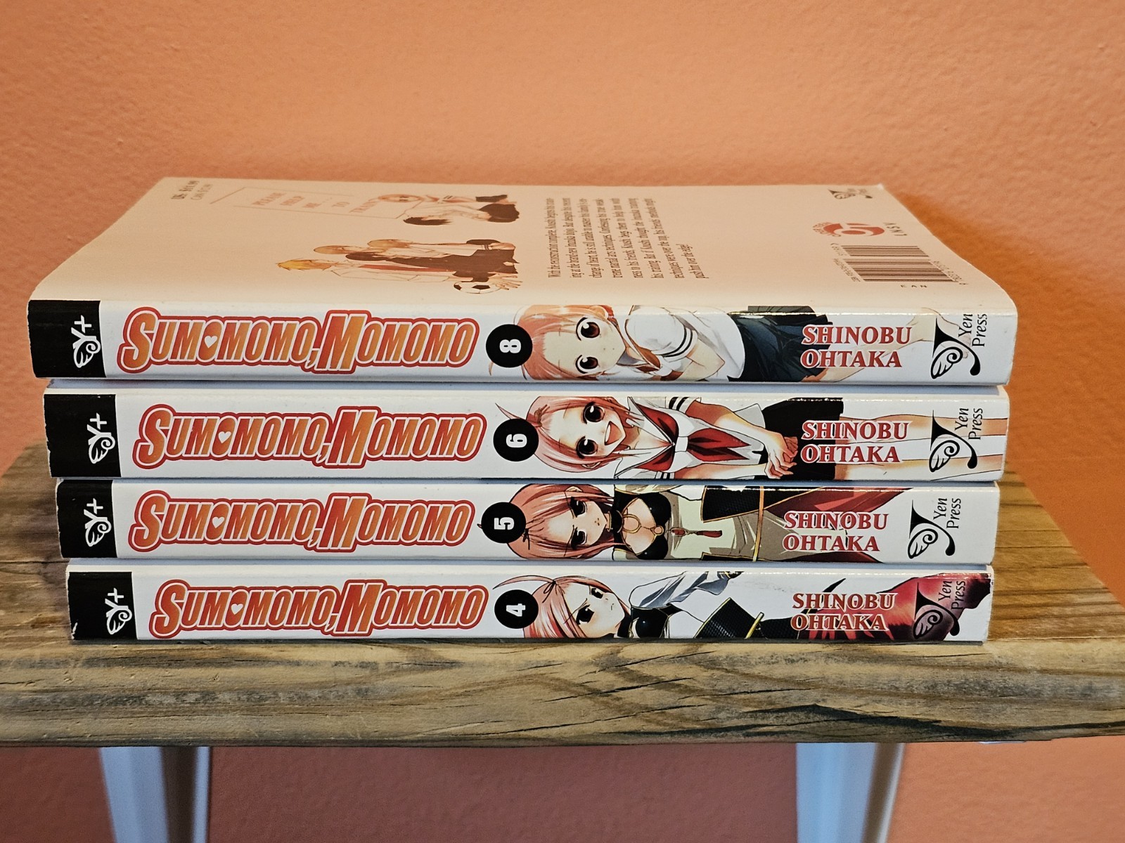 Sumomomo Momomo 4 5 6 8 Manga Lot English 4 Books Sumomo Bundle