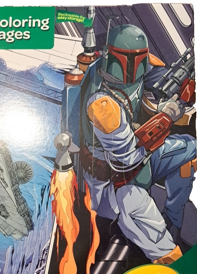 Star Wars Giant Crayola Coloring Book 18 Giant Pages New