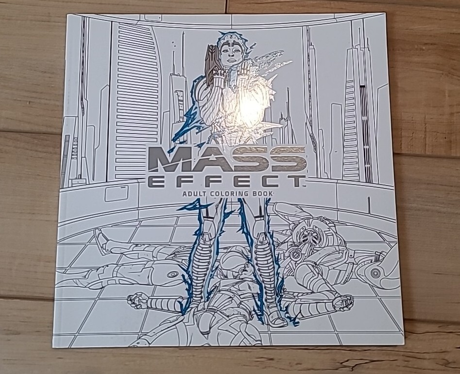 Mass Effect Adult Coloring Book – Paperback By BioWare Dark Horse Brand New