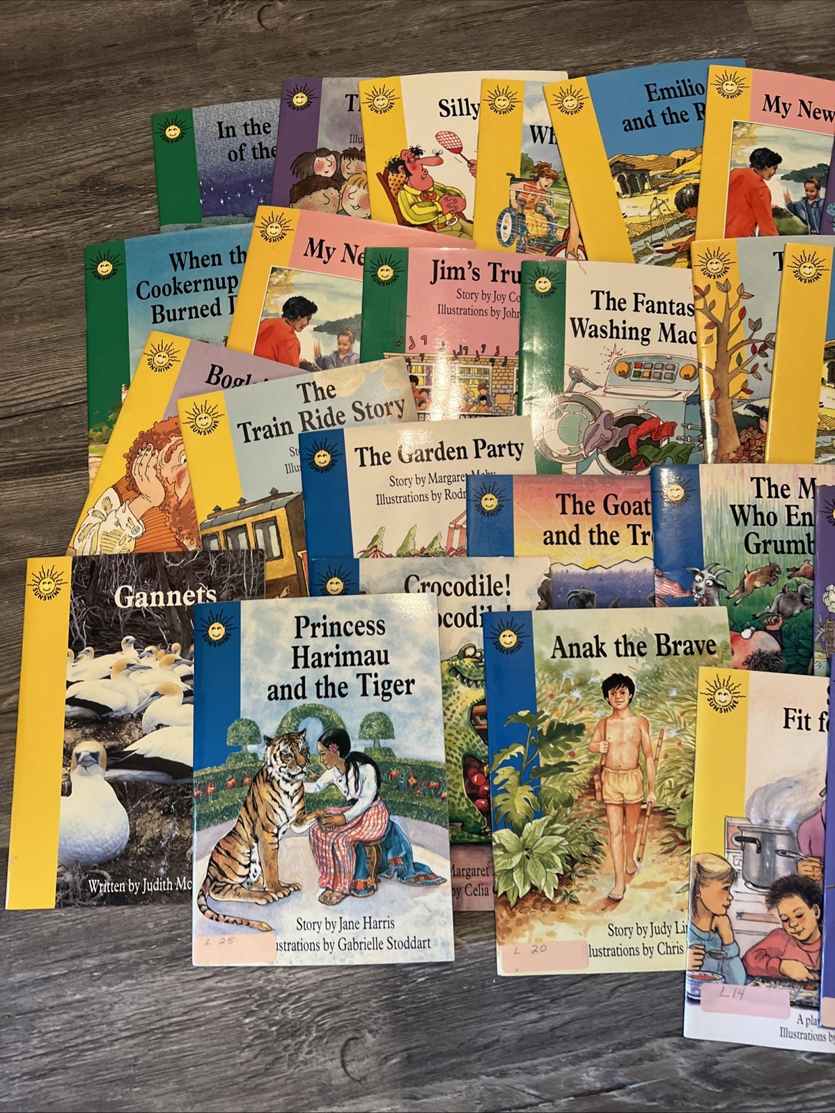 Lot Of 50 Sunshine Kids Learning Books: Science, Social Studies, Etc.