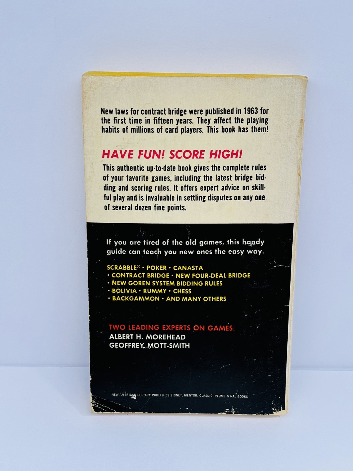 Hoyle’s Rules of Games by Albert H. Morehead & Geoffrey Mott-Smith VTG Book Set