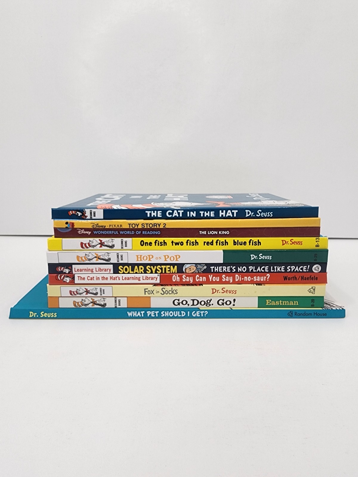 Lot of 10 Beginner Children’s Books – Hardcovers – Dr. Suess & Disney