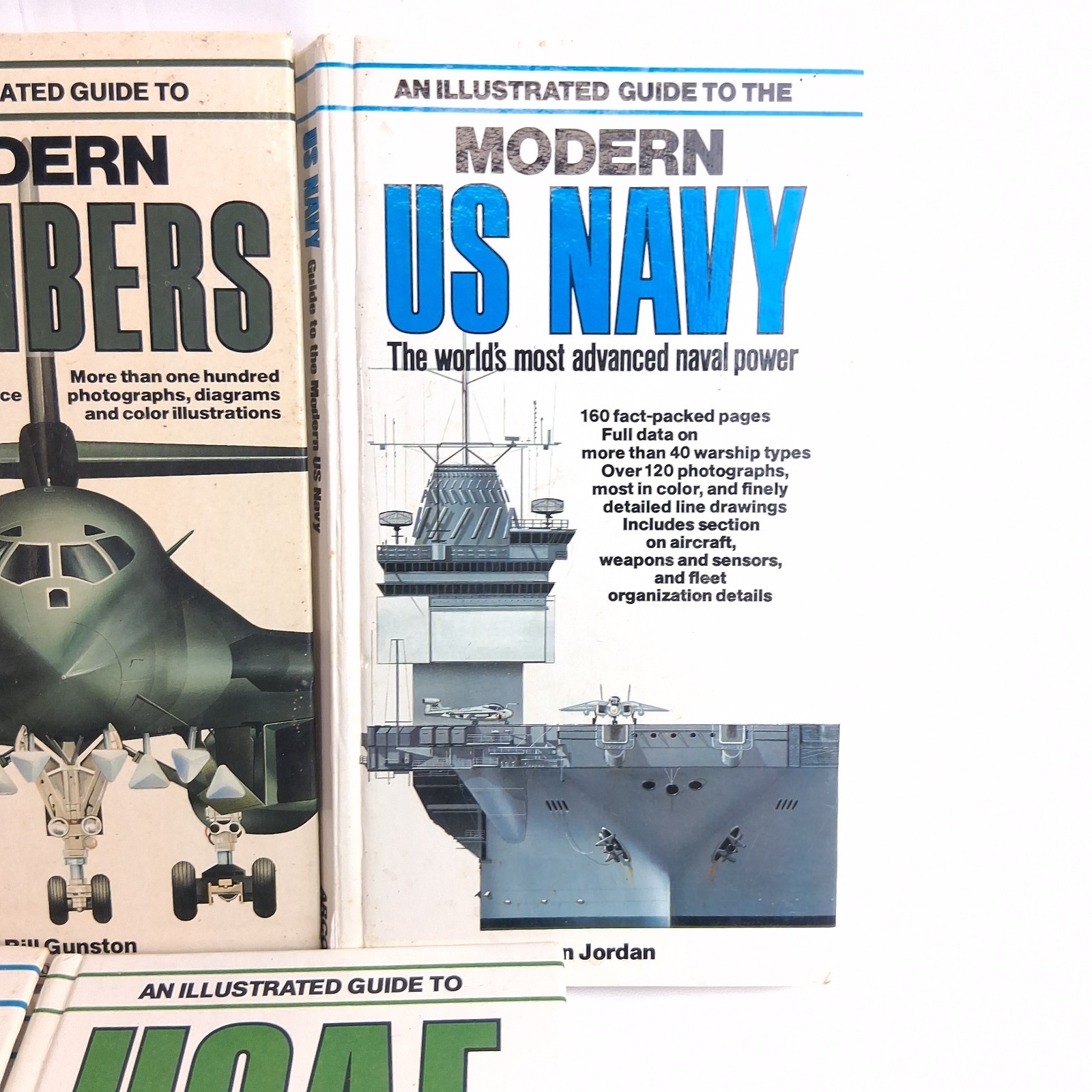 An Illustrated Guide To Books Navy Airliners USAF Bombers Fighters Lot of 5