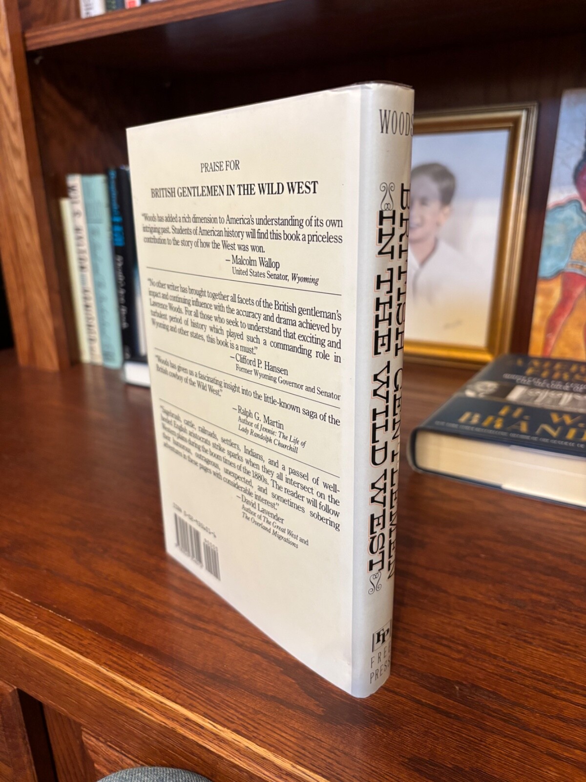 British Gentlemen in the Wild West. 1st HC Ptg. Free Press 1989. Near Fine
