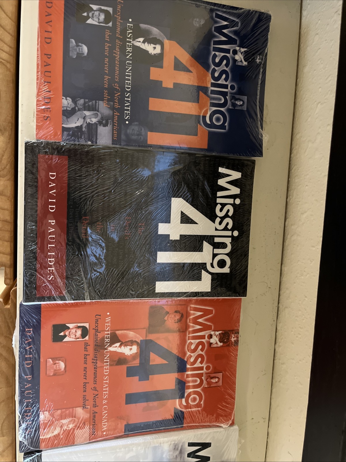 Missing 411 by David Paulides – 5 book set – 4 Unopened