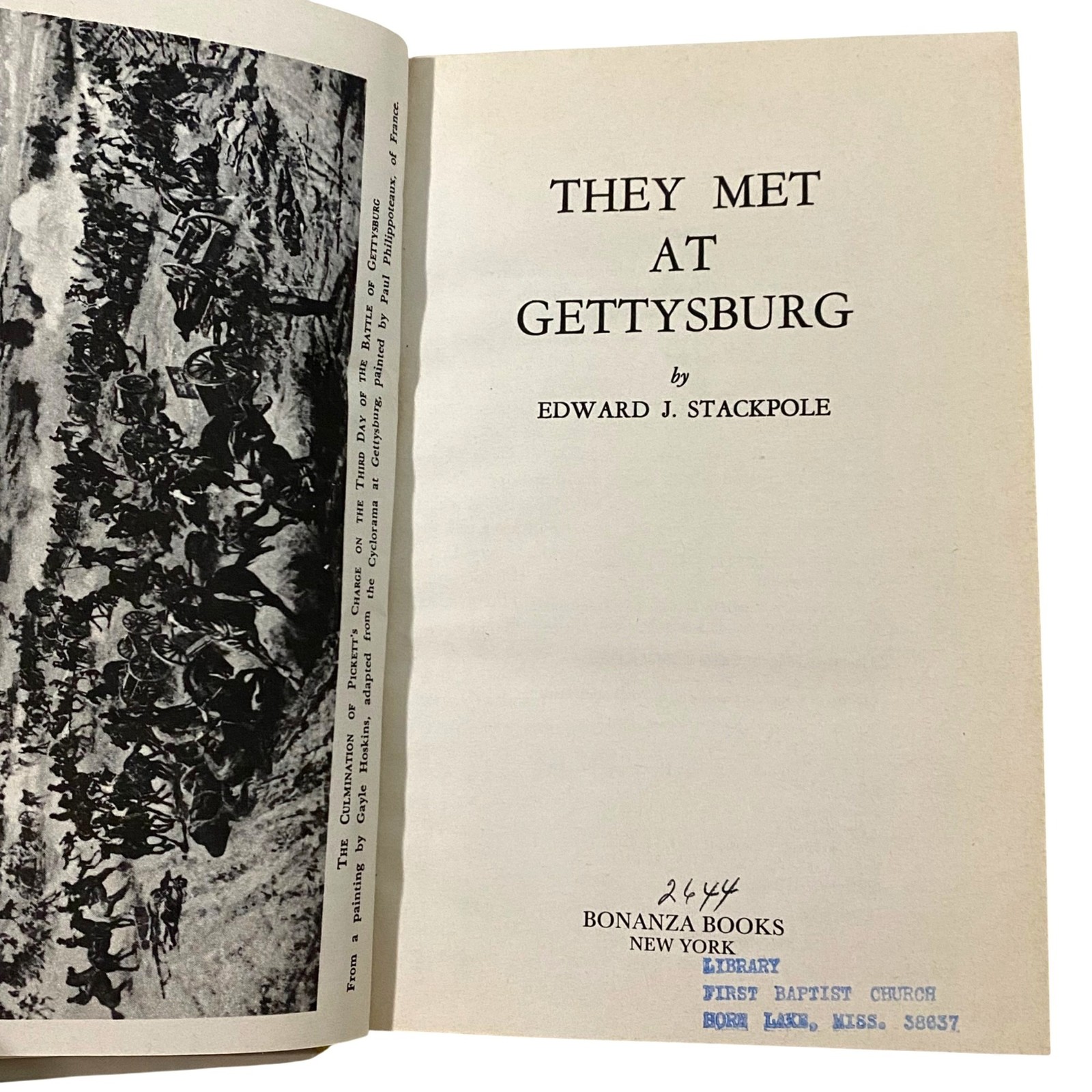 They Met at Gettysburg Hardcover Edward J Stackpole Civil War American History