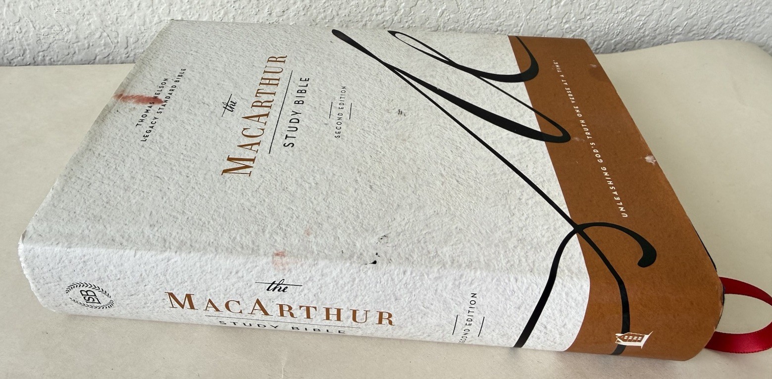 MacArthur Study Bible 2nd Ed. 2021 Hardcover Legacy Standard Bible LSB